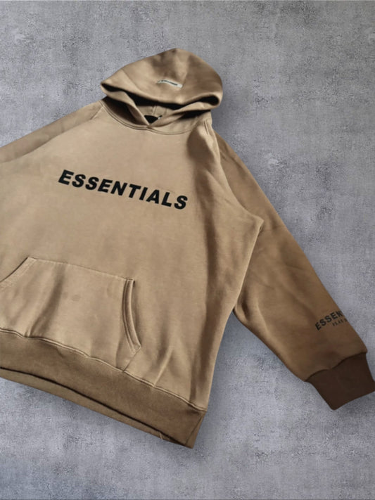 Essentials Fear of God Hoodie – Brown (Size XL)