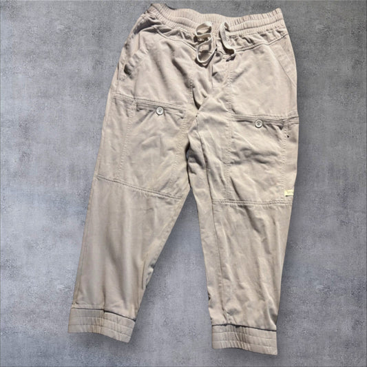 Essentials Fear of God Beige Cuffed Pants – Size S