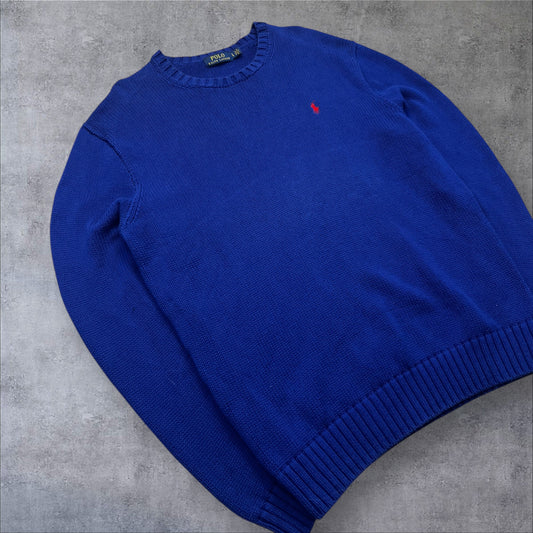 Blue Ralph Lauren crewneck sweater