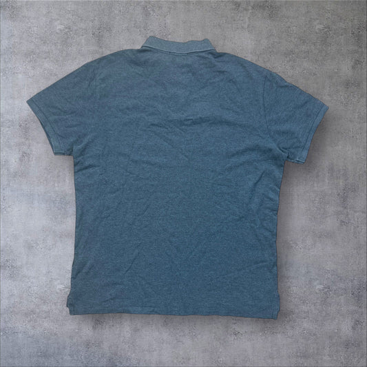 Polo Ralph Lauren Collared T-Shirt – Dark Gray-Blue (Size L)