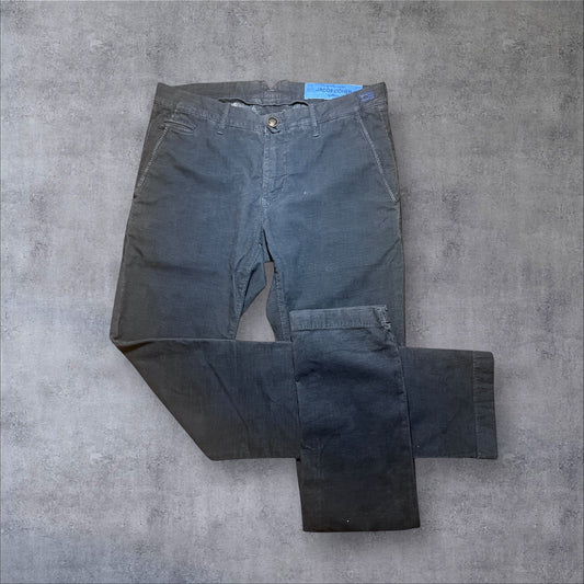 Jacob Cohen - Grey slim fit low rise trousers