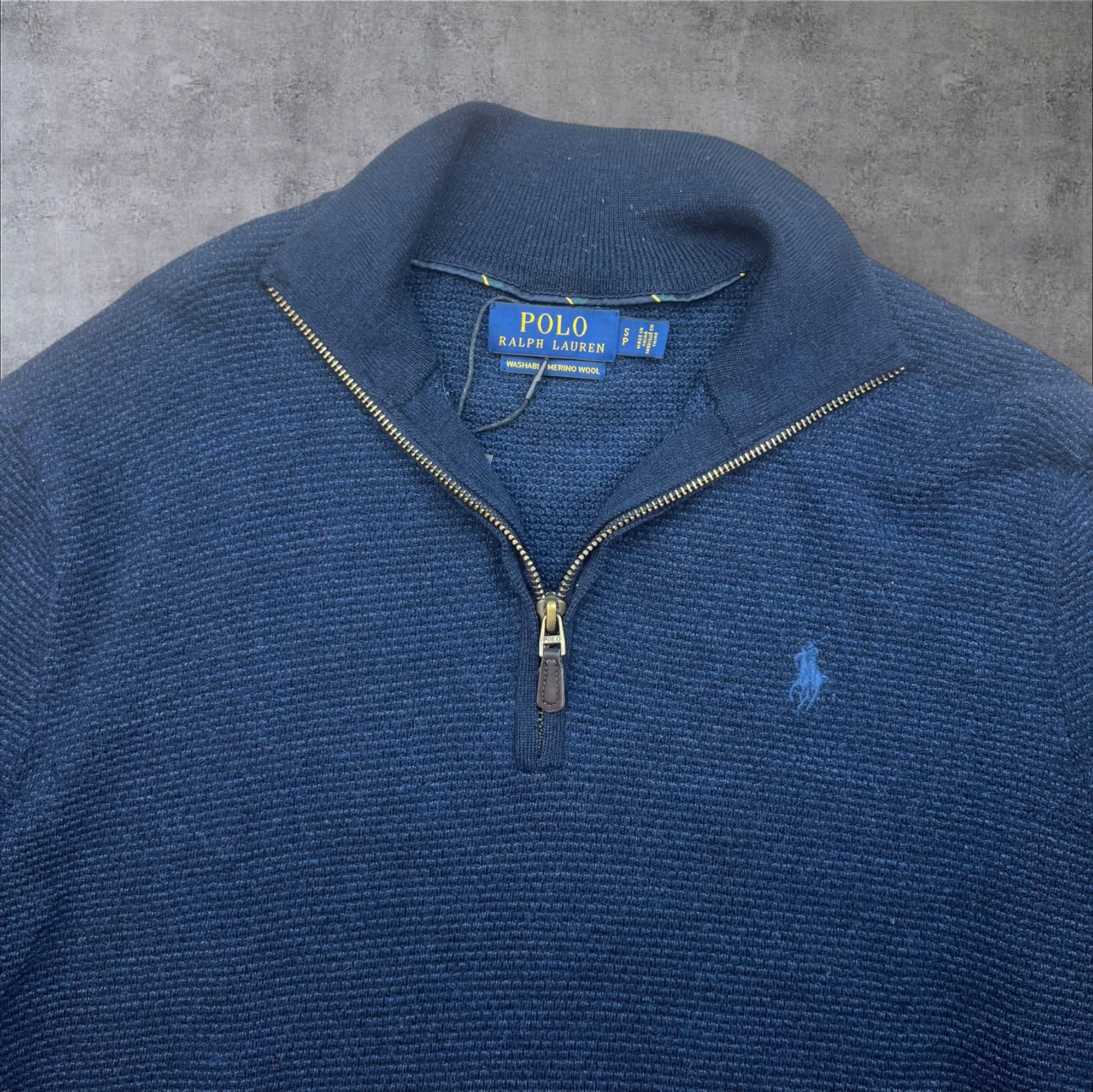 POLO RALPH LAUREN - Blue/Navy Quarter Zip