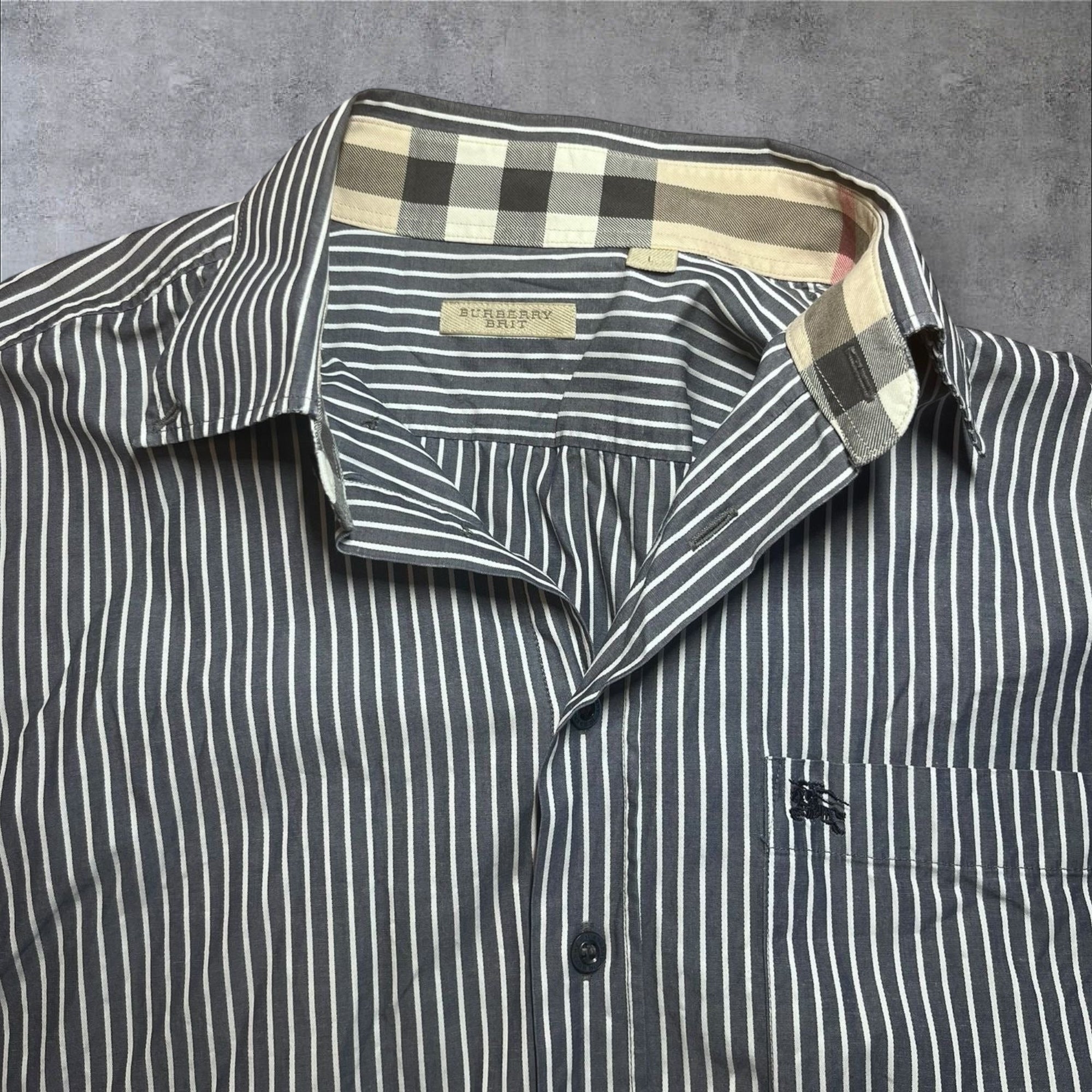 Burberry Brit Striped Button-Up Shirt