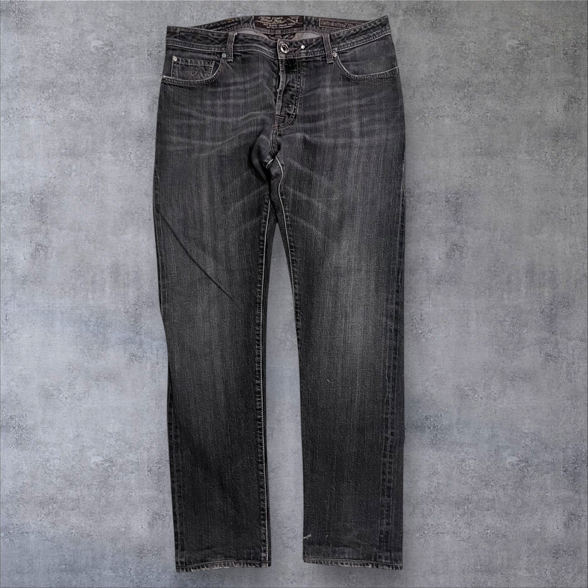 New Jacob Cohen - Black Jeans LIMITED EDITION 1/262