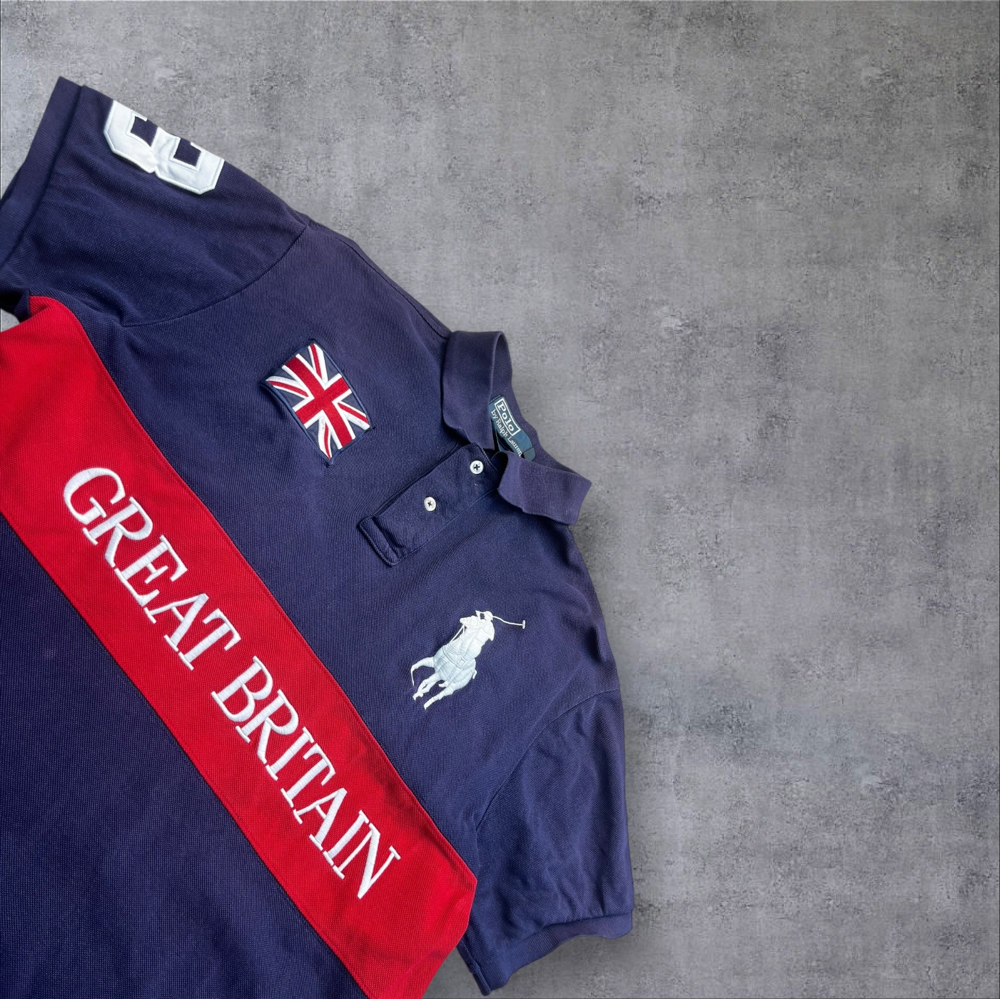 Polo Ralph Lauren “Great Britain” chief Keef Polo shirt