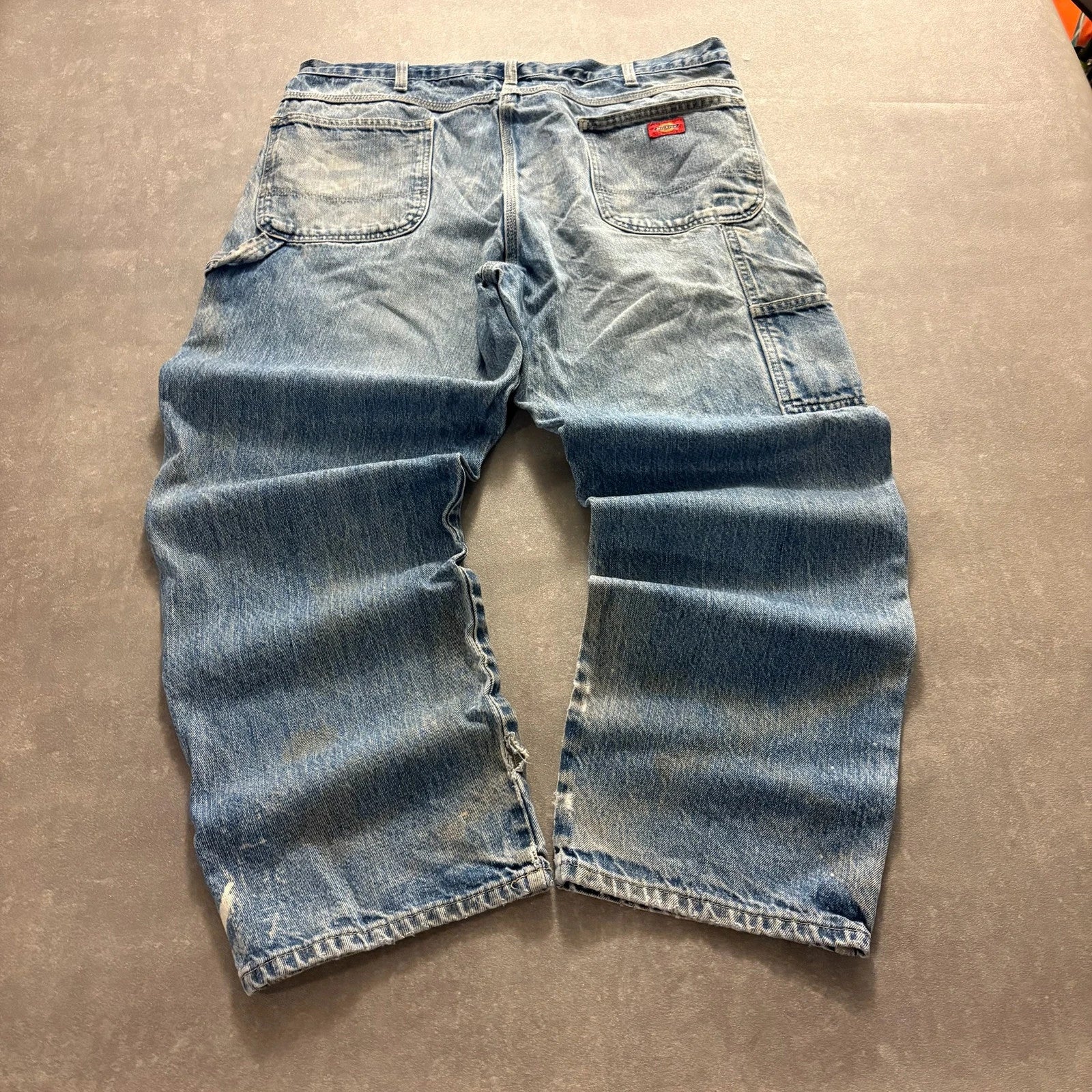 Dickies Blue Denim Jeans Workwear Vintage Streetwear W40