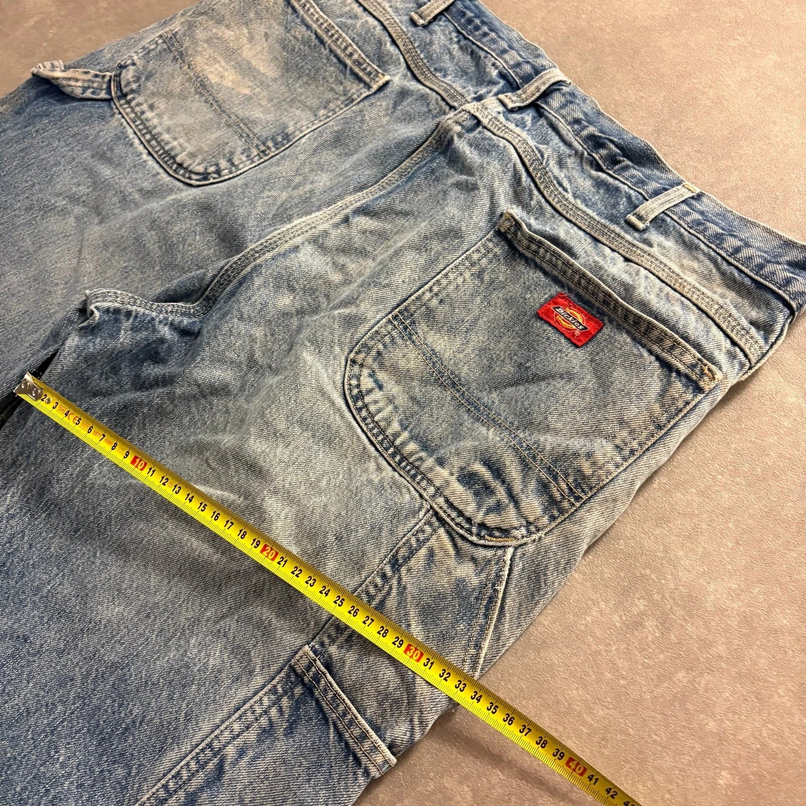 Dickies Blue Denim Jeans Workwear Vintage Streetwear W40