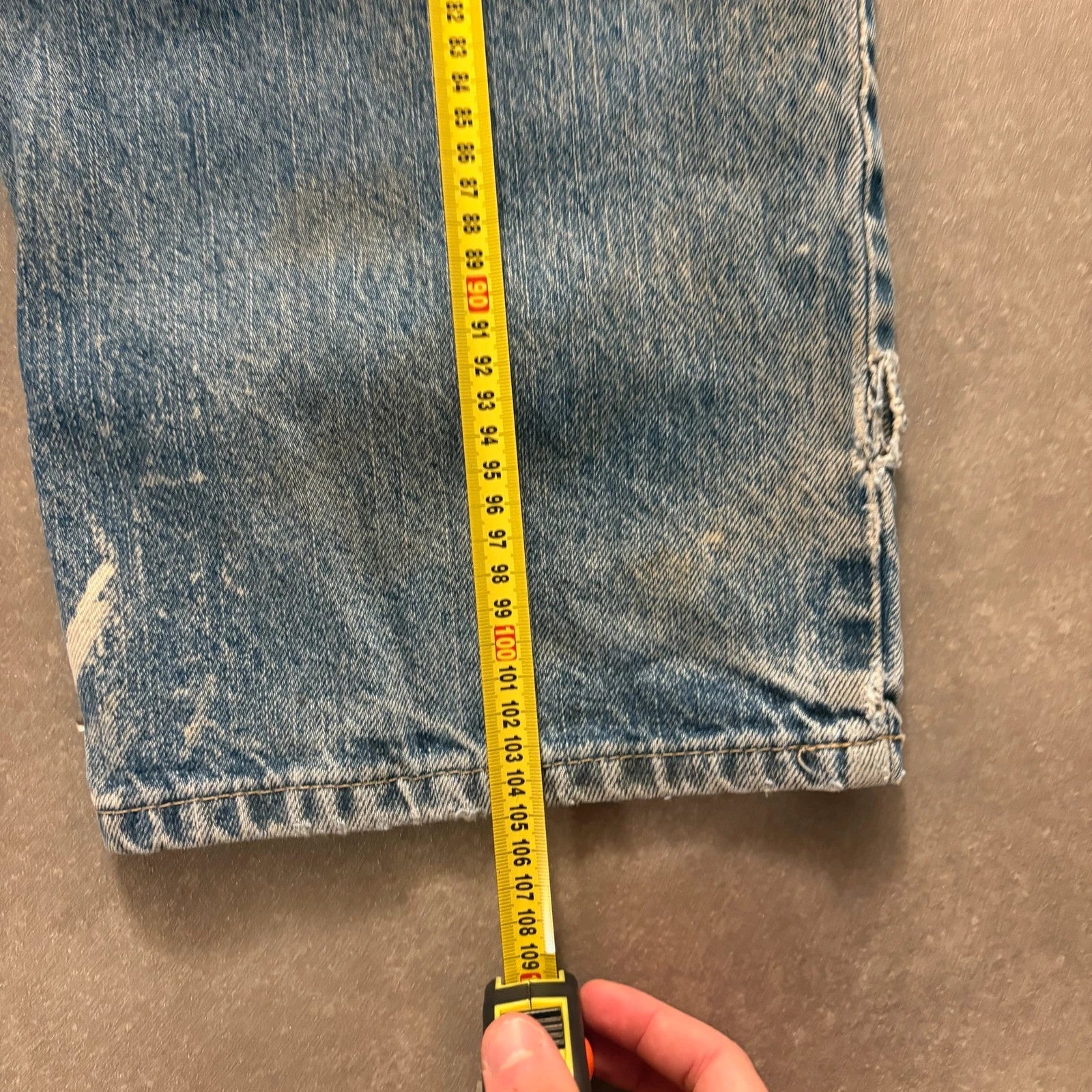 Dickies Blue Denim Jeans Workwear Vintage Streetwear W40