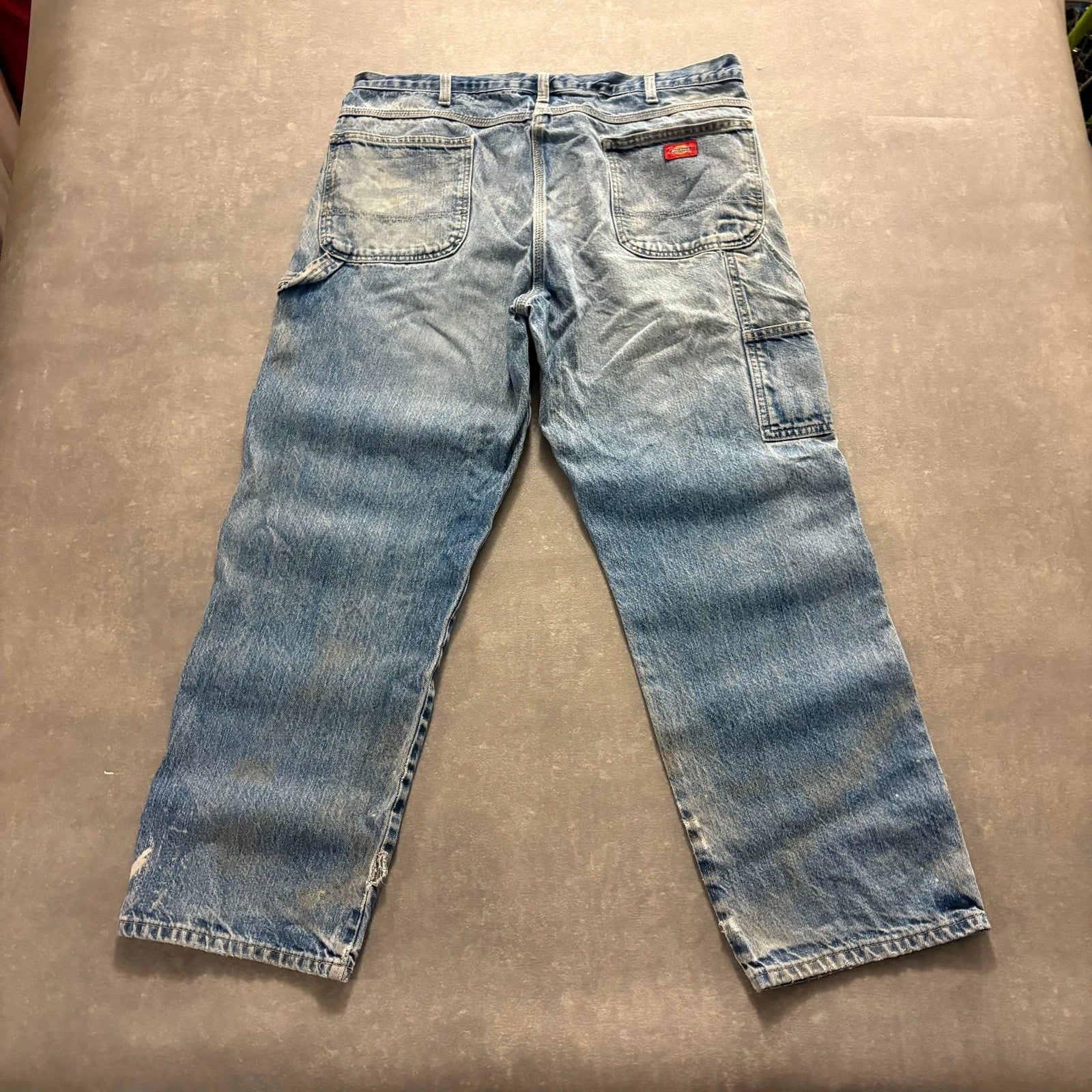 Dickies Blue Denim Jeans Workwear Vintage Streetwear W40