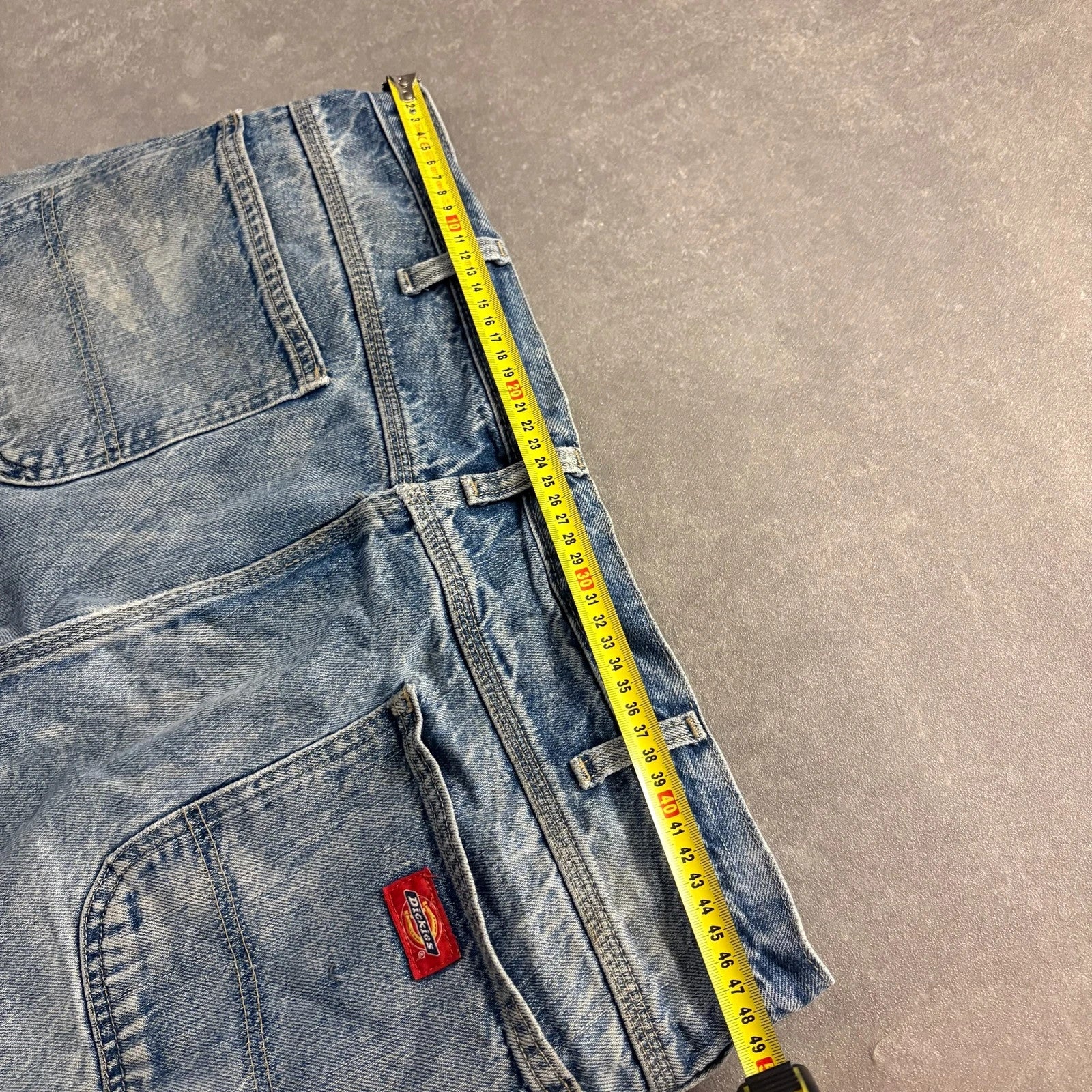 Dickies Blue Denim Jeans Workwear Vintage Streetwear W40