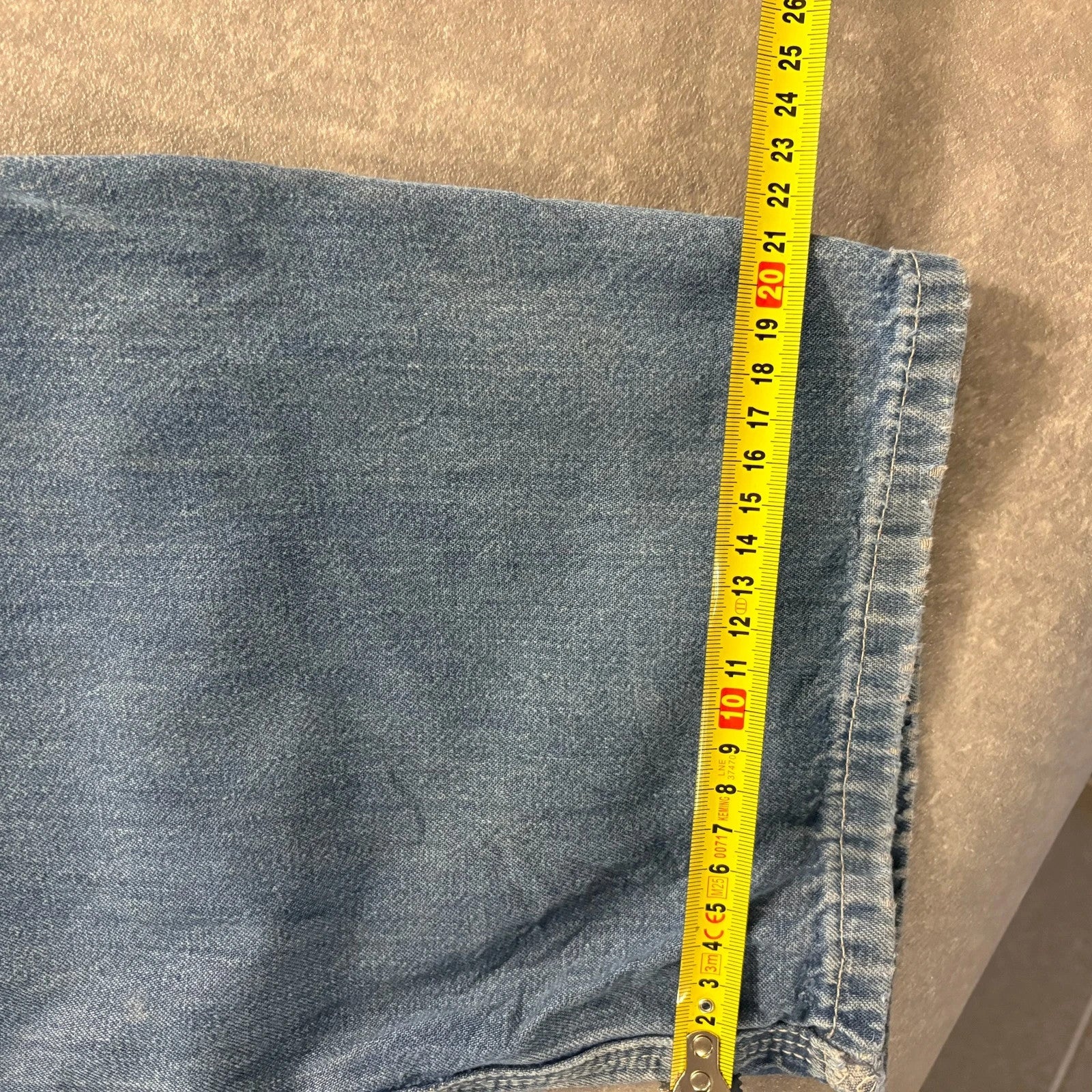 Carhartt Blue Denim Carpenter Jeans W36 L34 Dungaree Fit Workwear Vintage Distressed Utility Denim