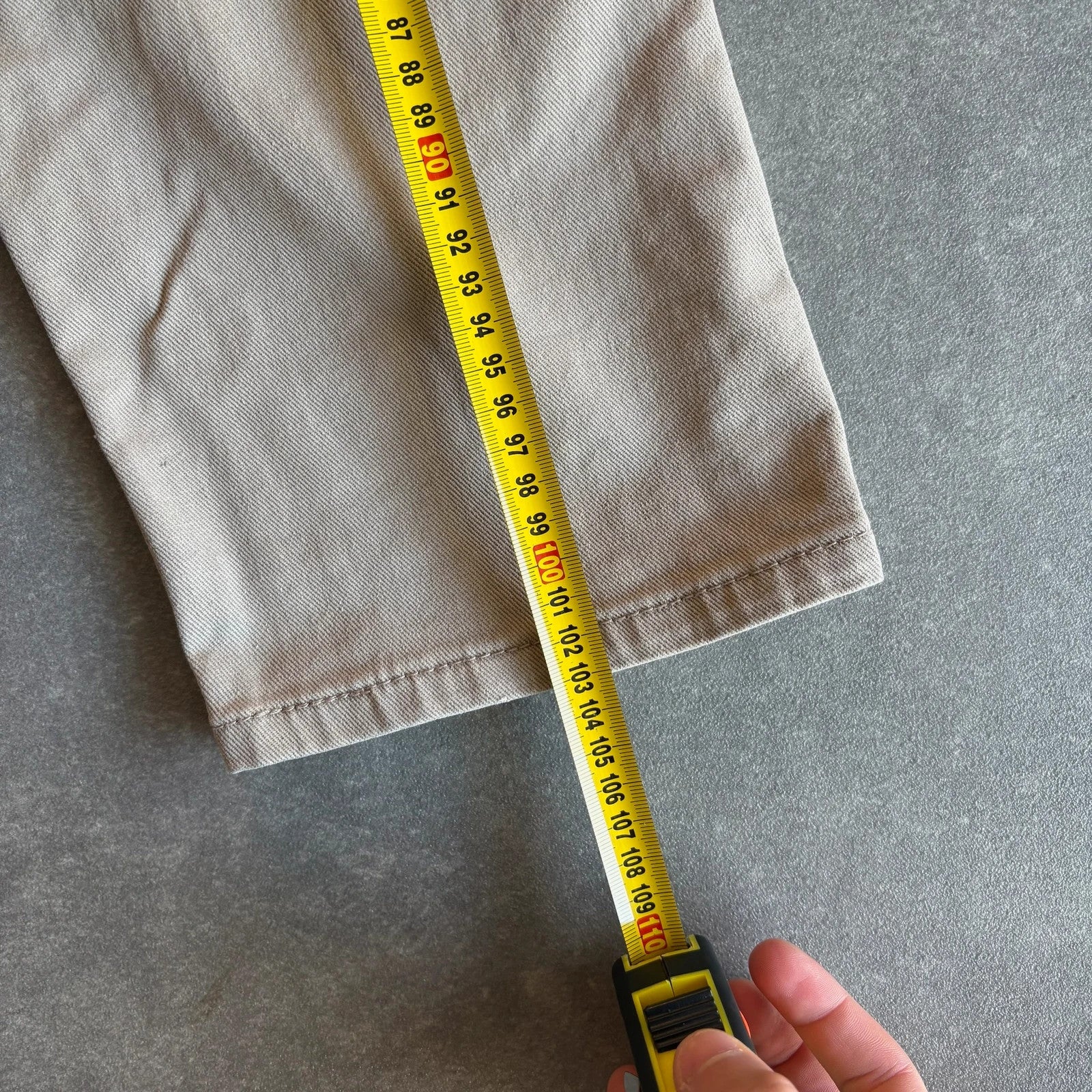 Levis 502 Beige Jeans Mens W32 L32 Casual Streetwear Vintage Straight Fit