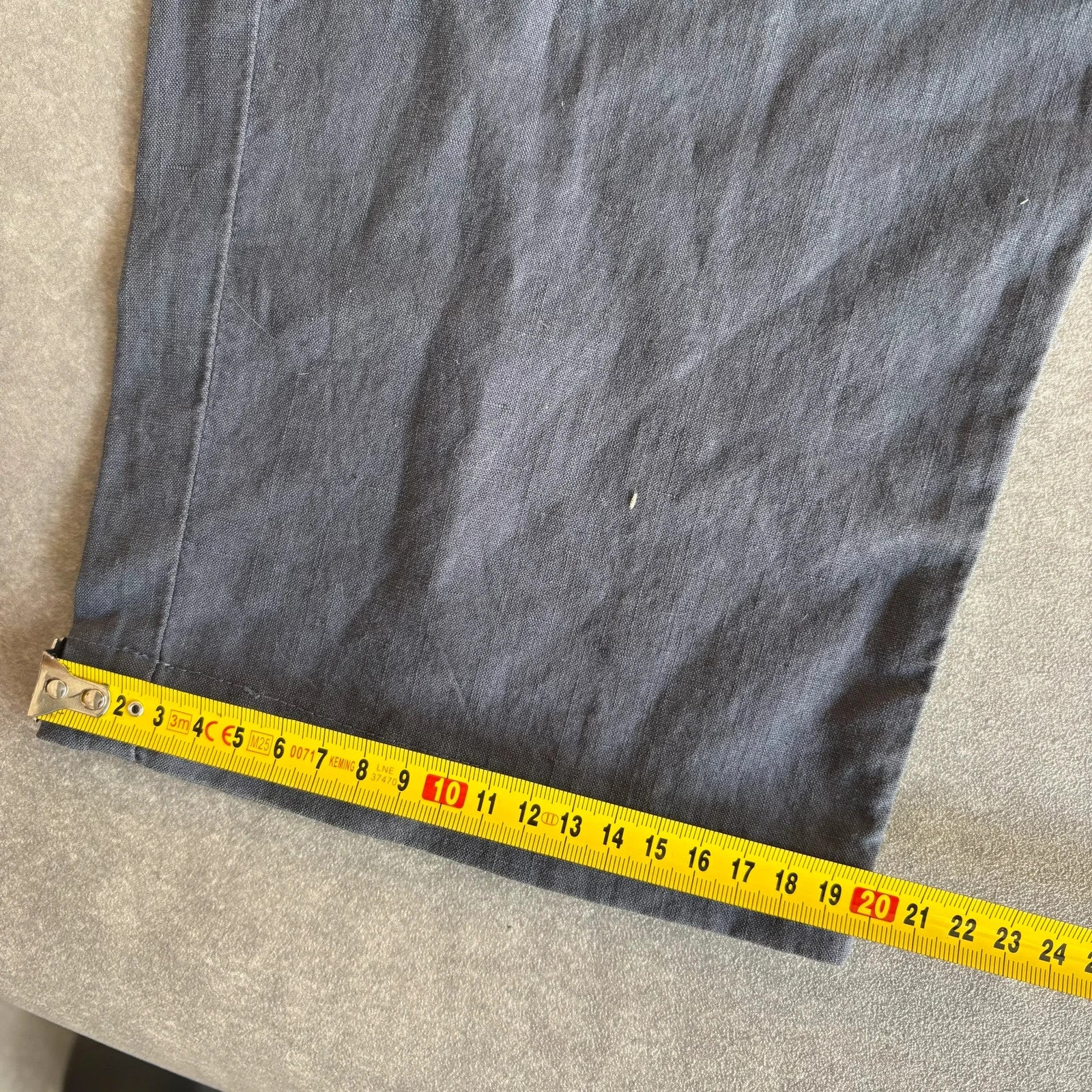 Massimo Dutti Grey Italian Fabric Casual Jogger Trousers Mens EUR46 L Smart Casual