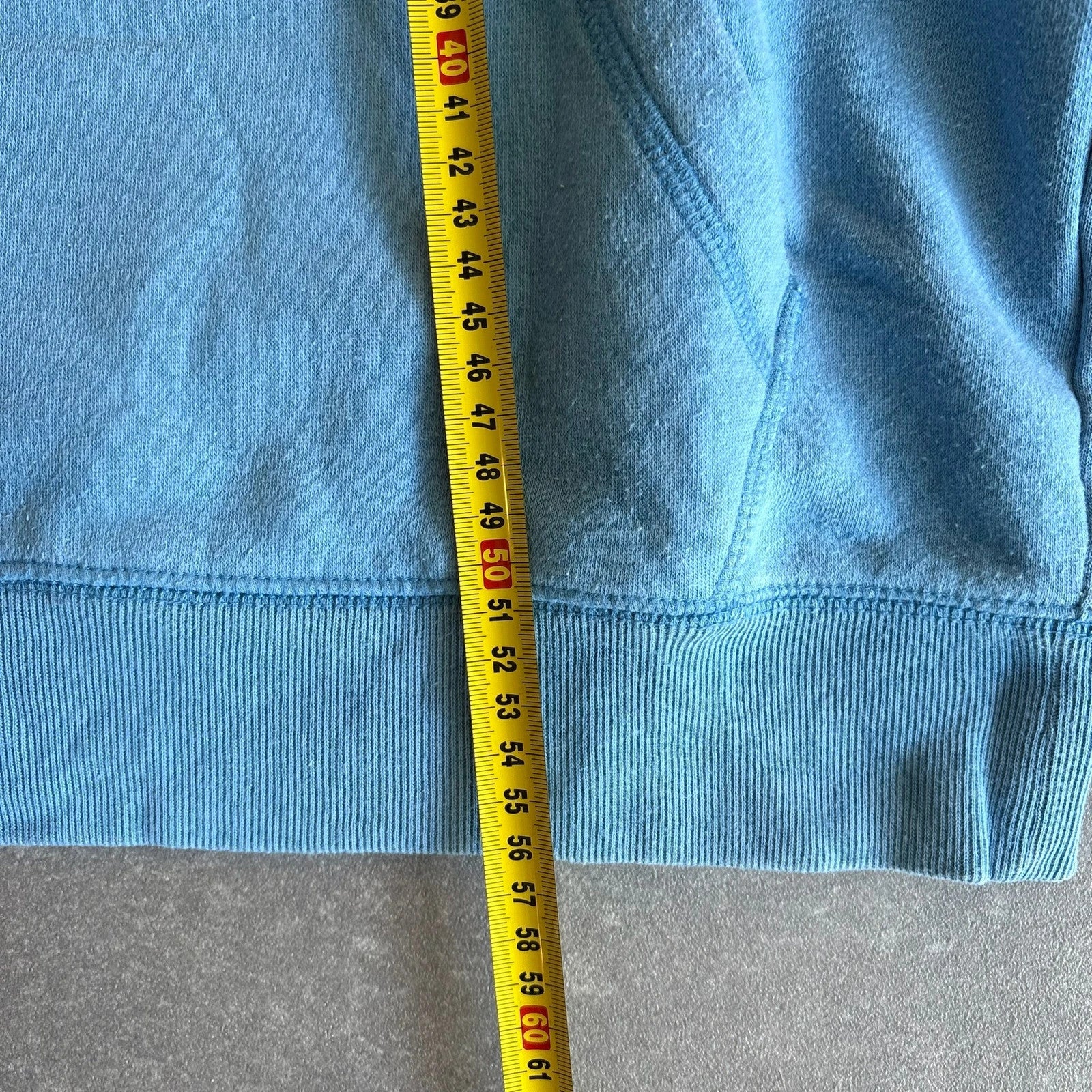 Gap Blue Arch Logo Pullover Hoodie Kids XL Fits Mens Small Vintage Collegiate Casual