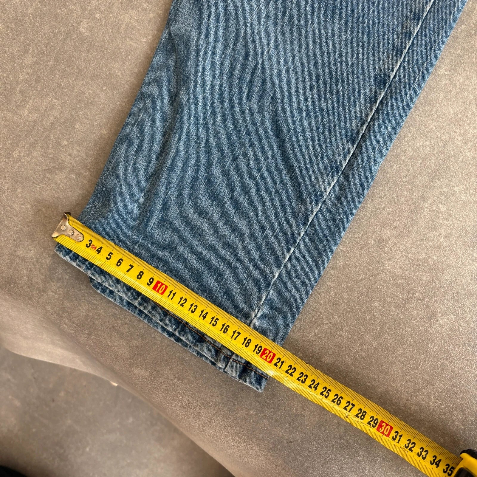 Wrangler Straight Fit Jeans Blue Denim Vintage Workwear Western Casual Straight Leg Mens W34 L32