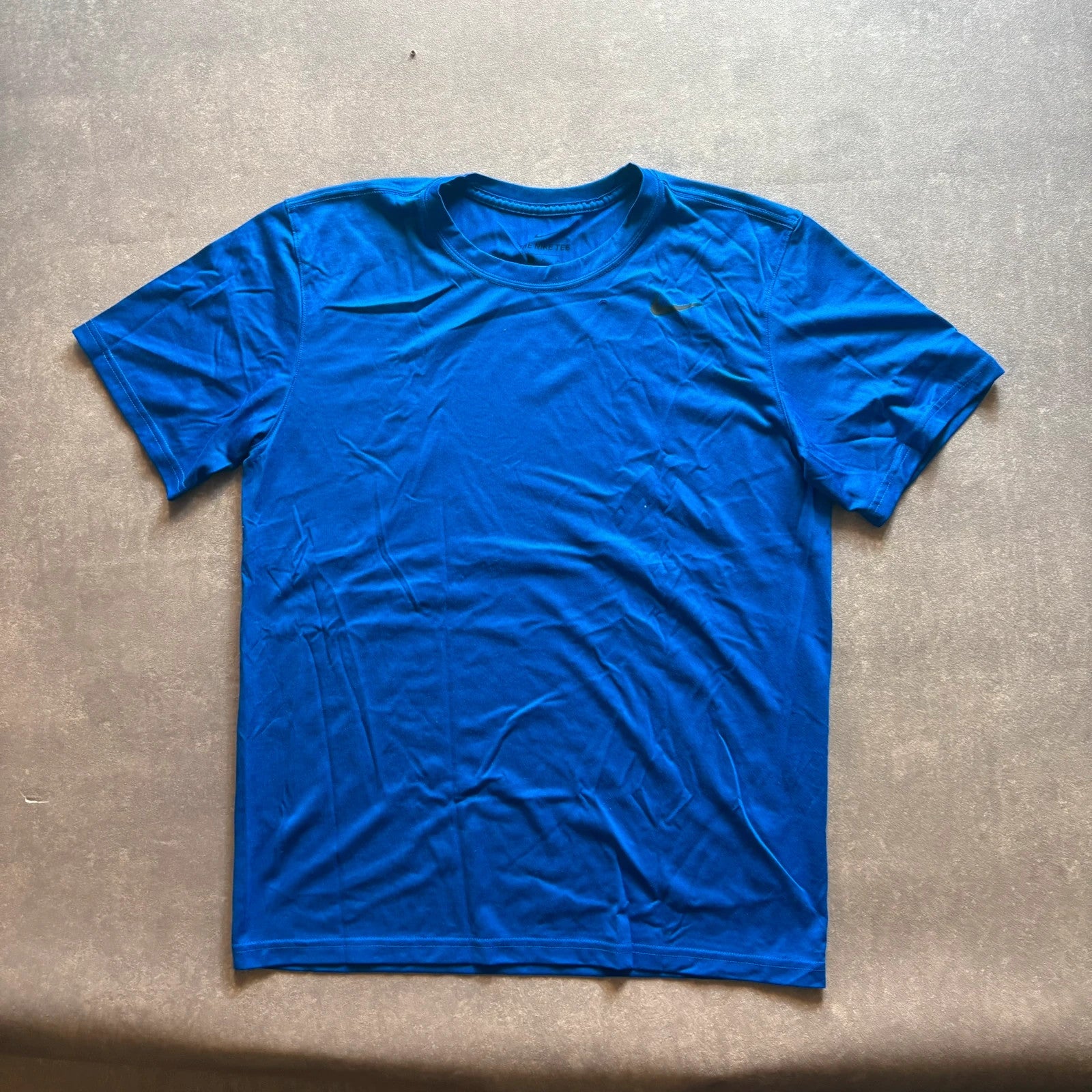 Nike Navy Blue Sports Athletic T-shirt - M