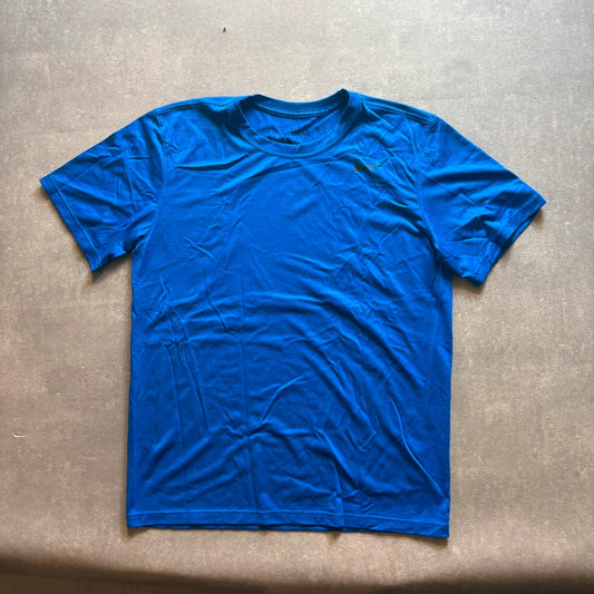 Nike Navy Blue Sports Athletic T-shirt - M