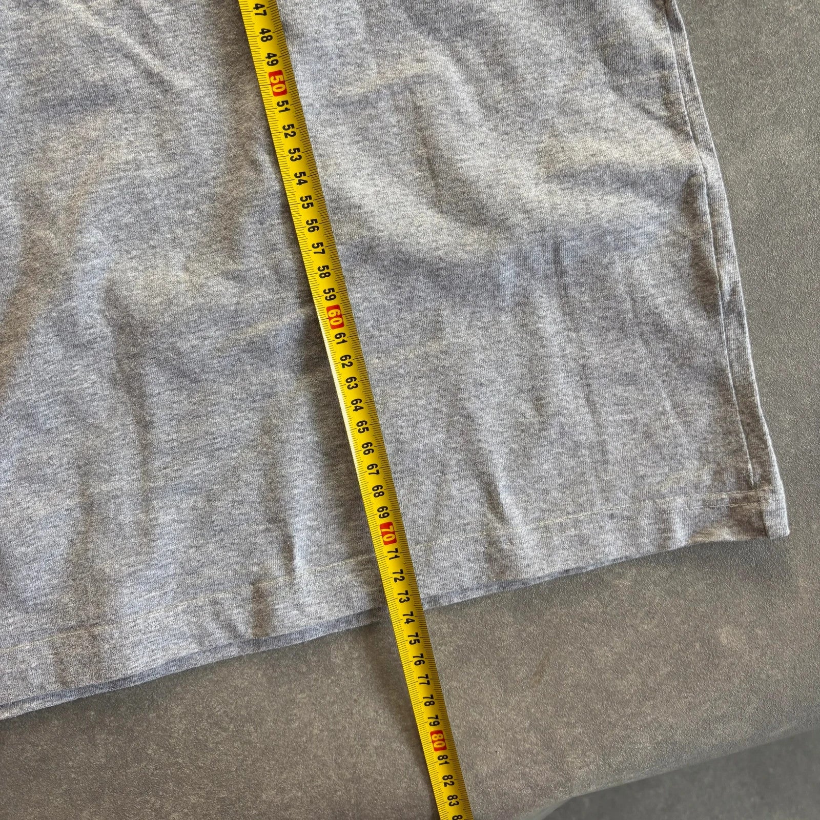Carhartt Spellout Pocket Tee Heather Grey Chest Logo Vintage Heavyweight Workwear Crewneck