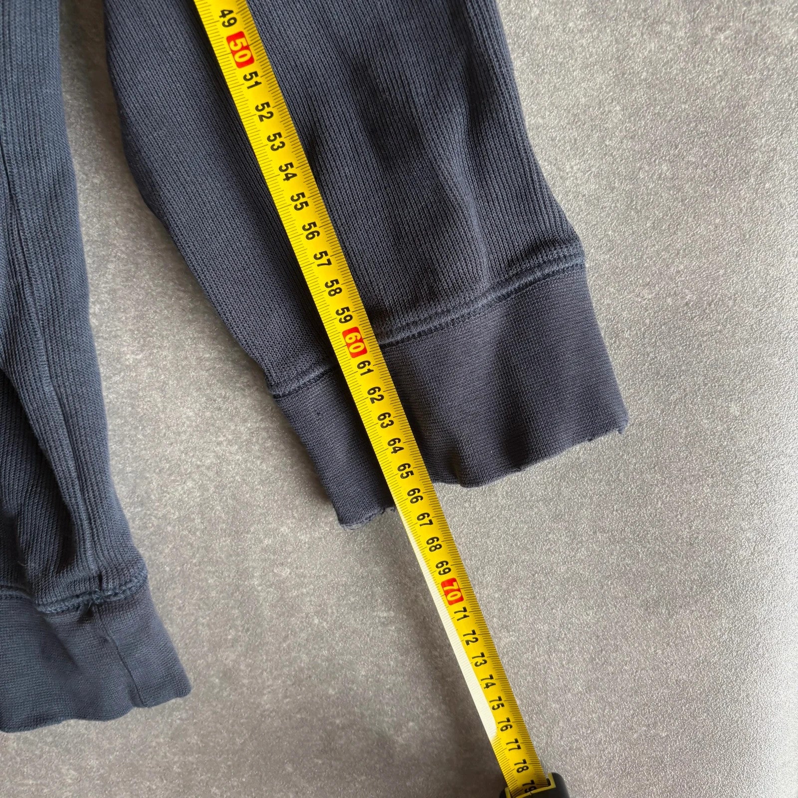Carhartt Navy Long Sleeve Elbow Patch Relaxed Fit Workwear