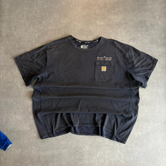 Carhartt Palmer Trucks Black Relaxed Fit Pocket Workwear Tee