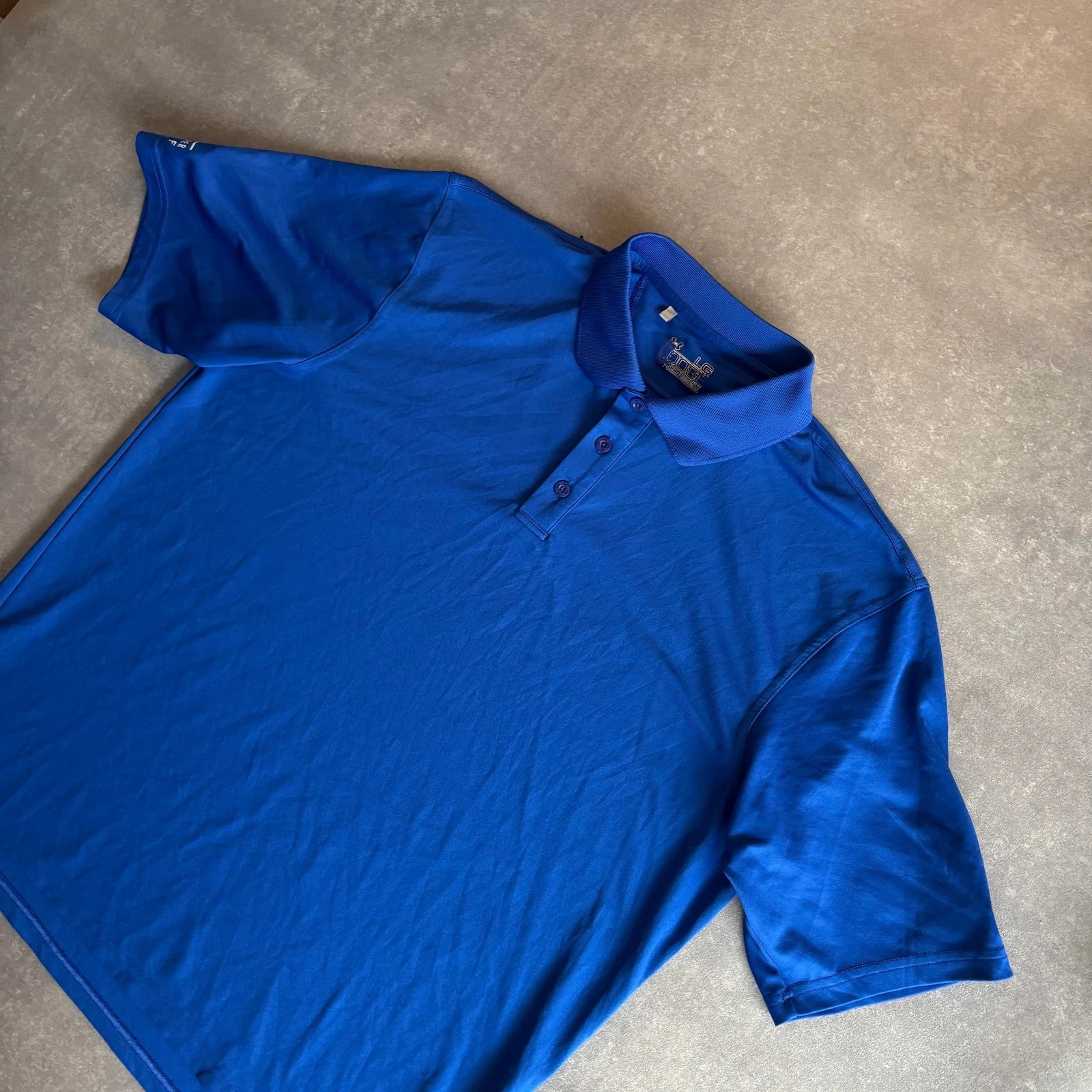 Under Armour Blue Loose Fit Golf Performance Polo Shirt