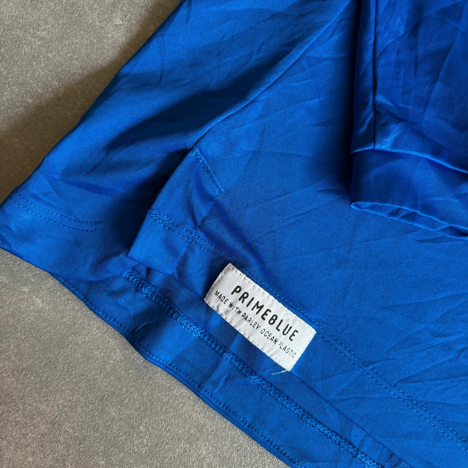 Adidas Primeblue Blue Quarter Zip Training Sports Pullover