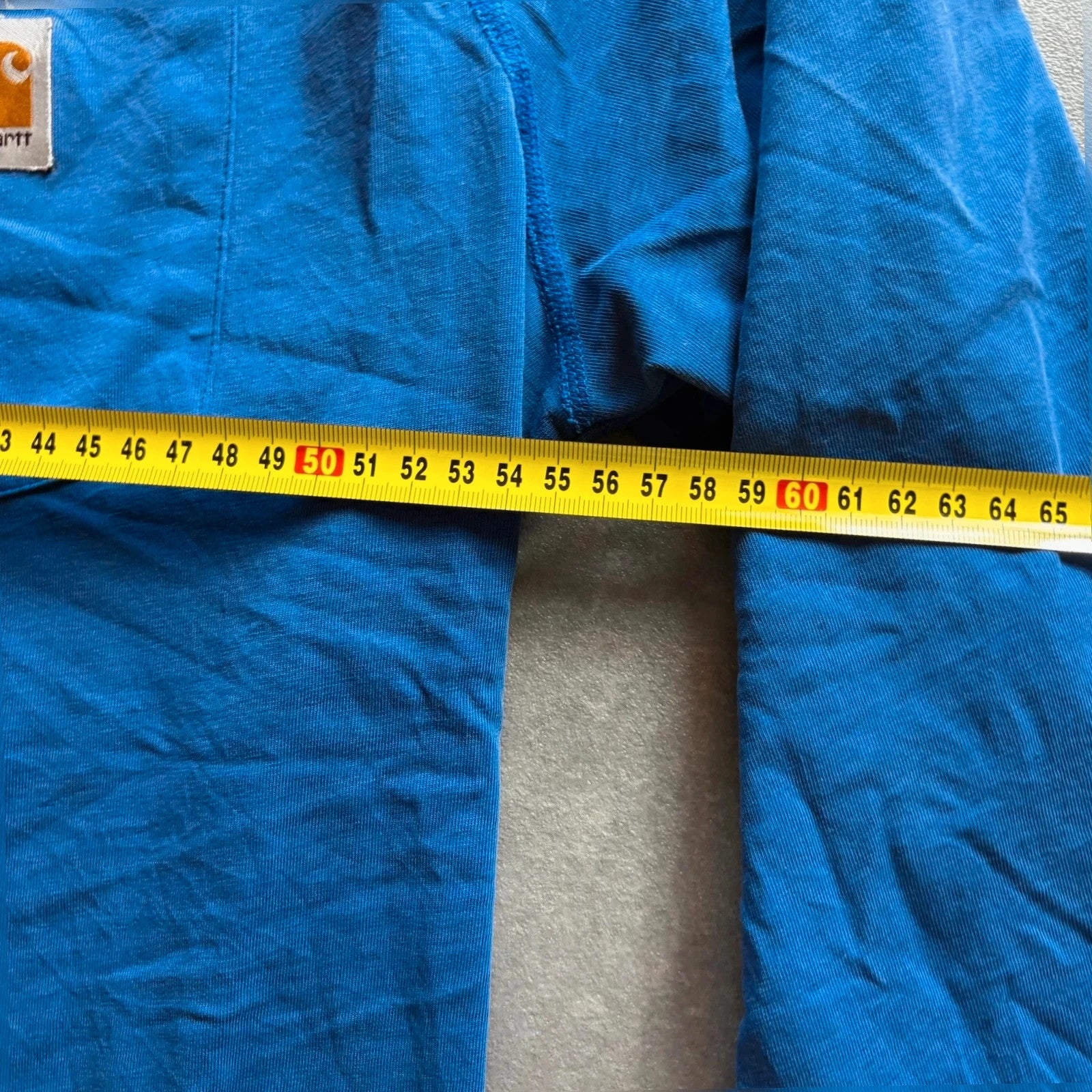 Carhartt Blue Pocket Long Sleeve t Shirt