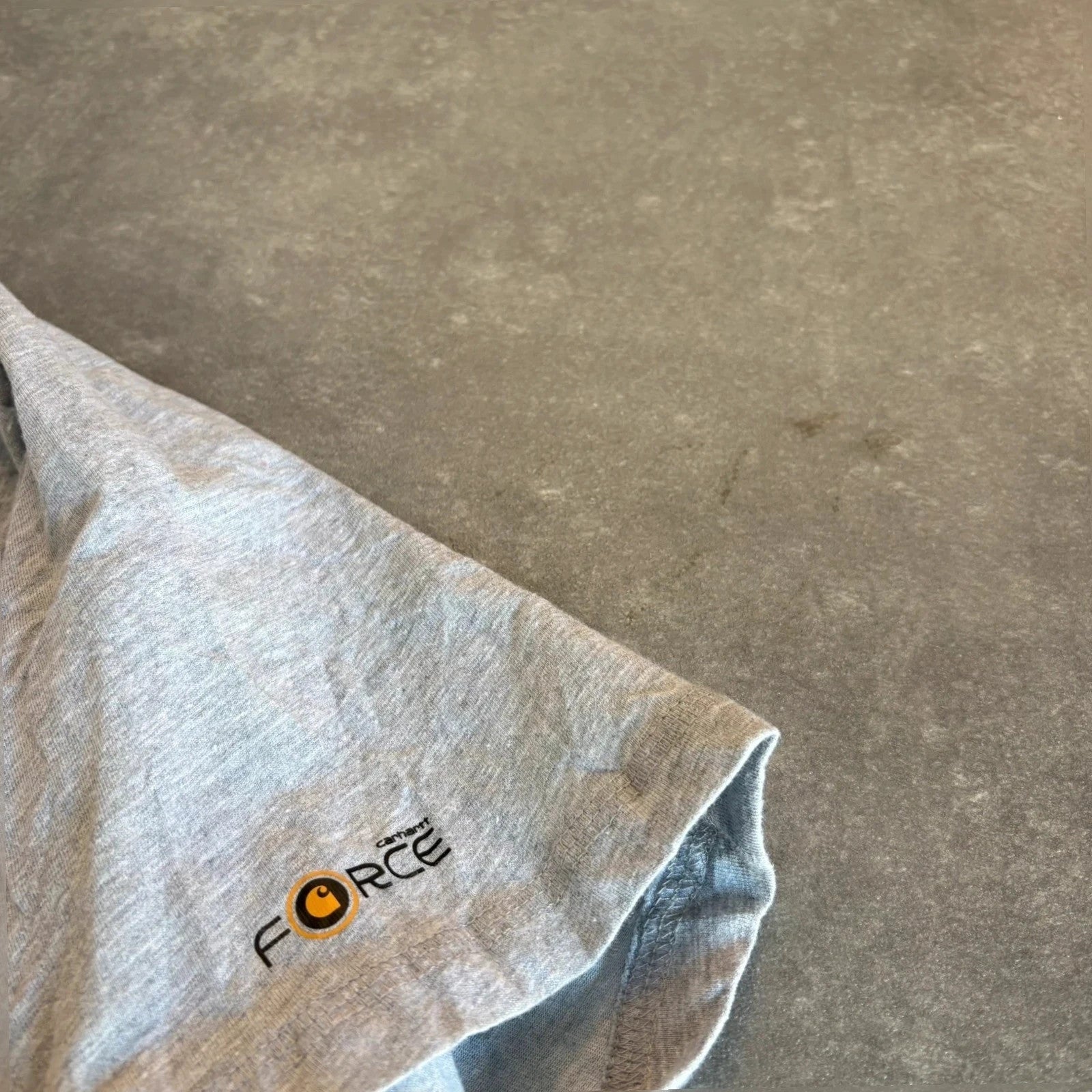 Carhartt Force Grey Team Rubicon Disaster Response T-Shirt mens XL Relaxed Fit Vintage