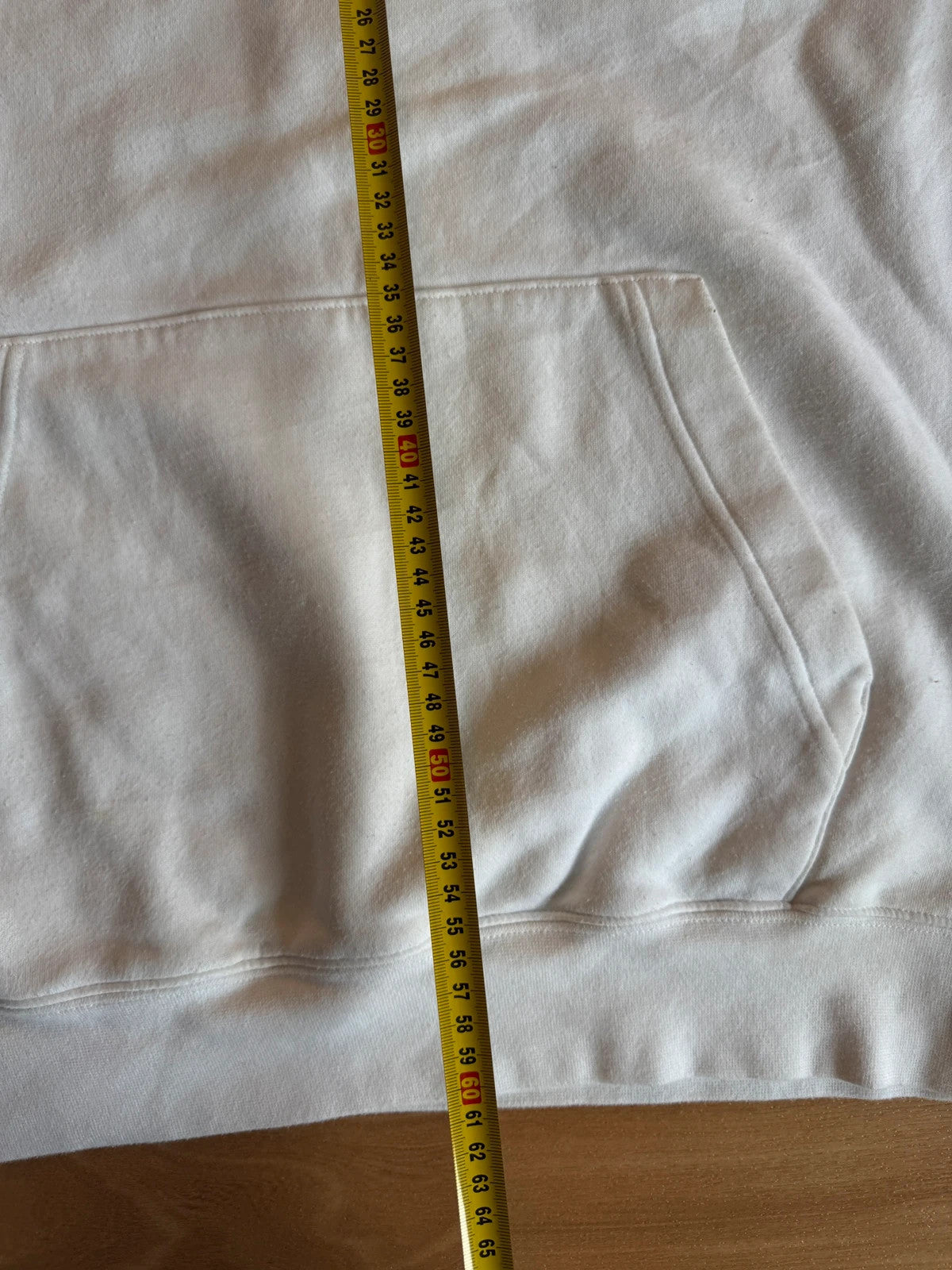 Nike White Embroidered Spellout Vintage Streetwear Heavyweight Pullover Hoodie Mens