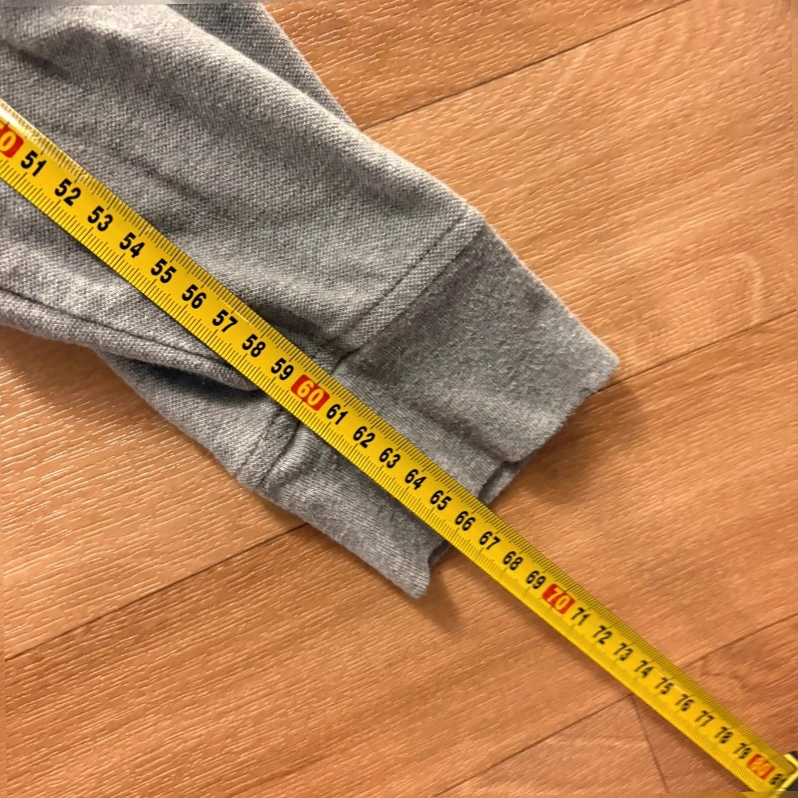 Tommy Hilfiger Grey Long Sleeve Polo Classic fit Rugby
