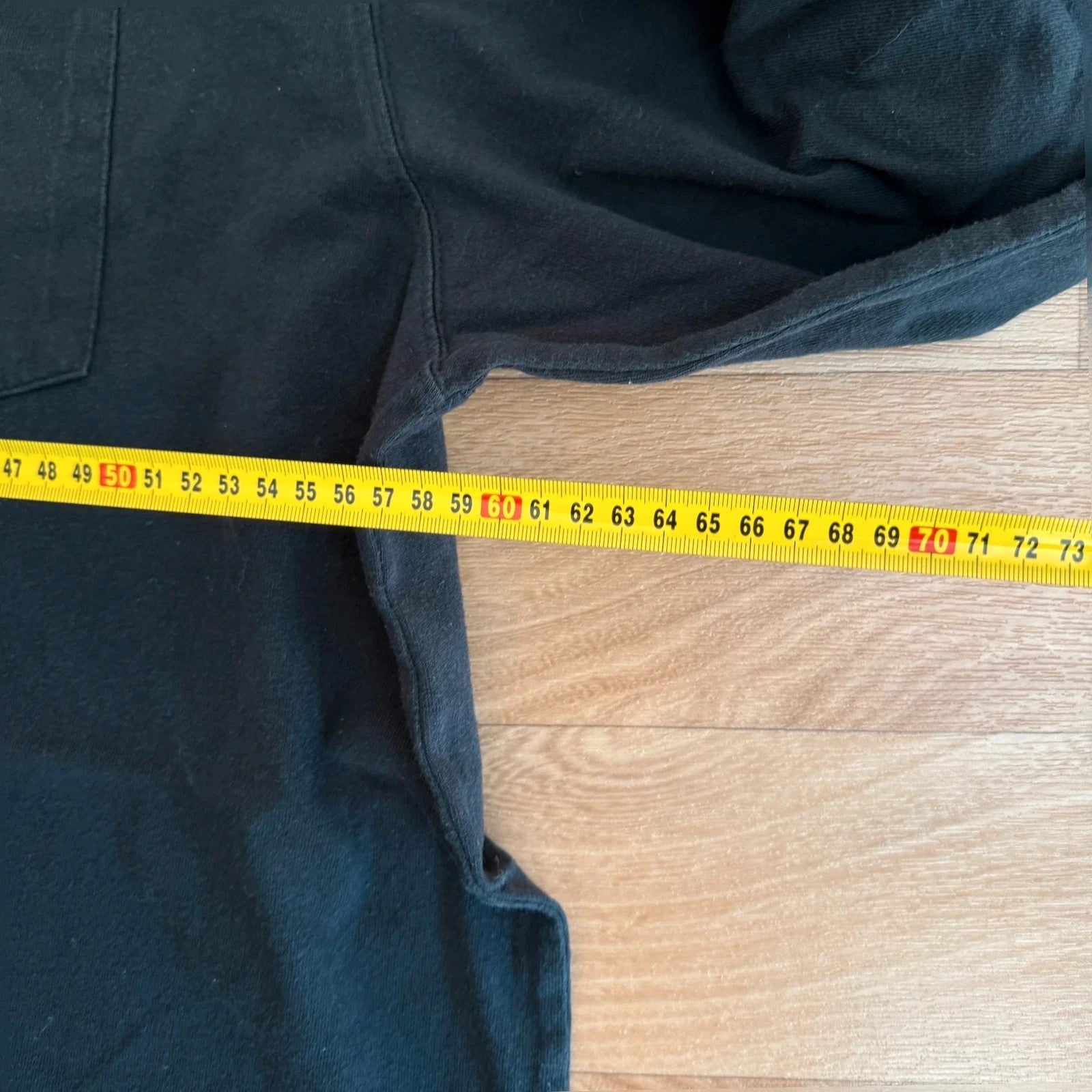 Carhartt Henley Pocket T-Shirt black Workwear Short Sleeve Cotton Button Tee
