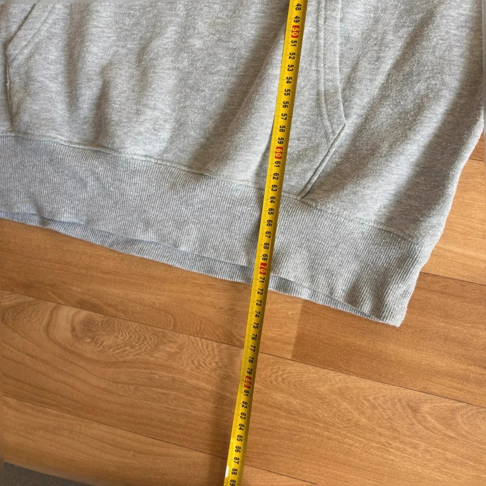 The North Face Grey Marl Logo embroidered Vintage Hoodie Outdoor Streetwear Mens