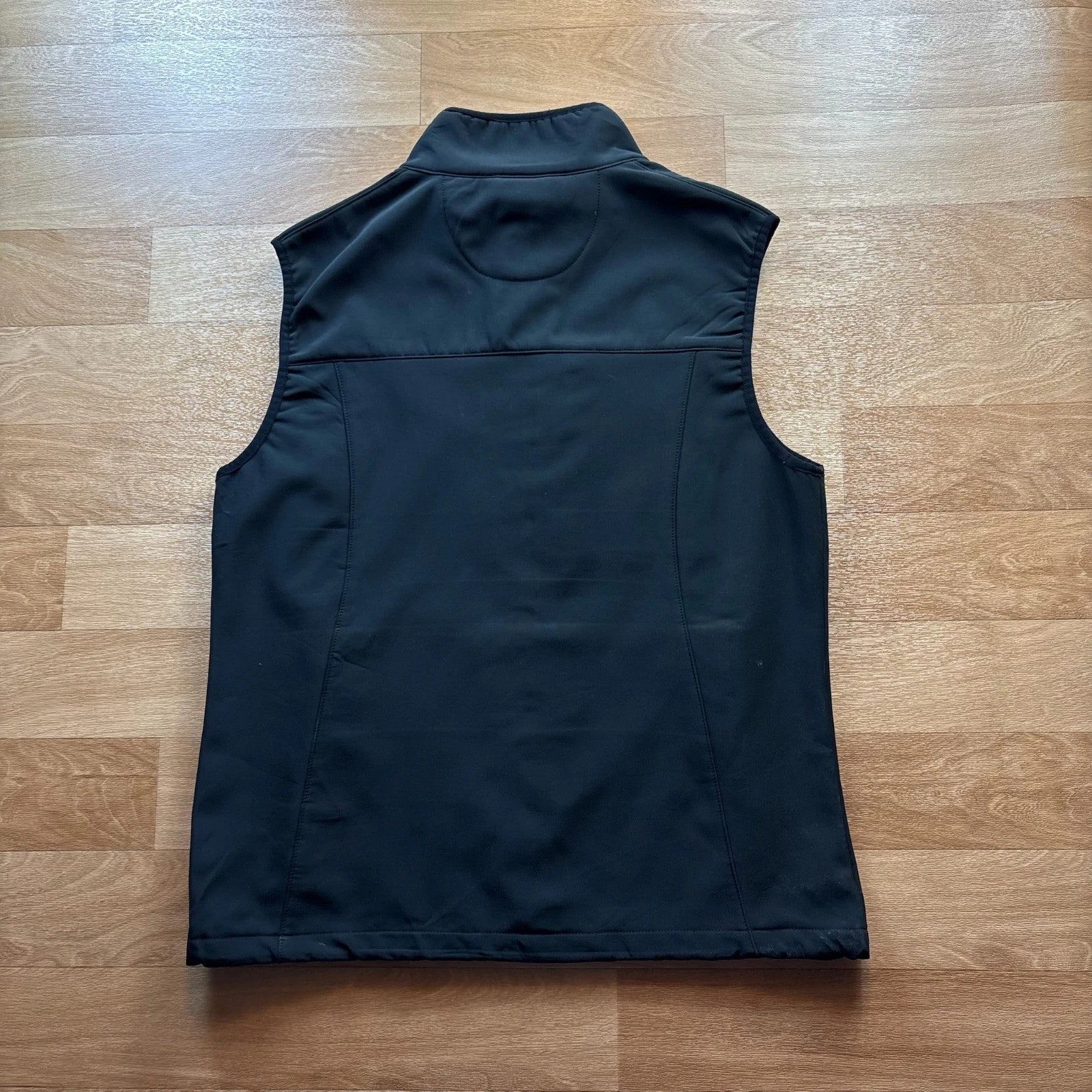 Dickies Black Softshell Gilet Honeywell Home H and V Controls Embroidered Zip Vest Mens