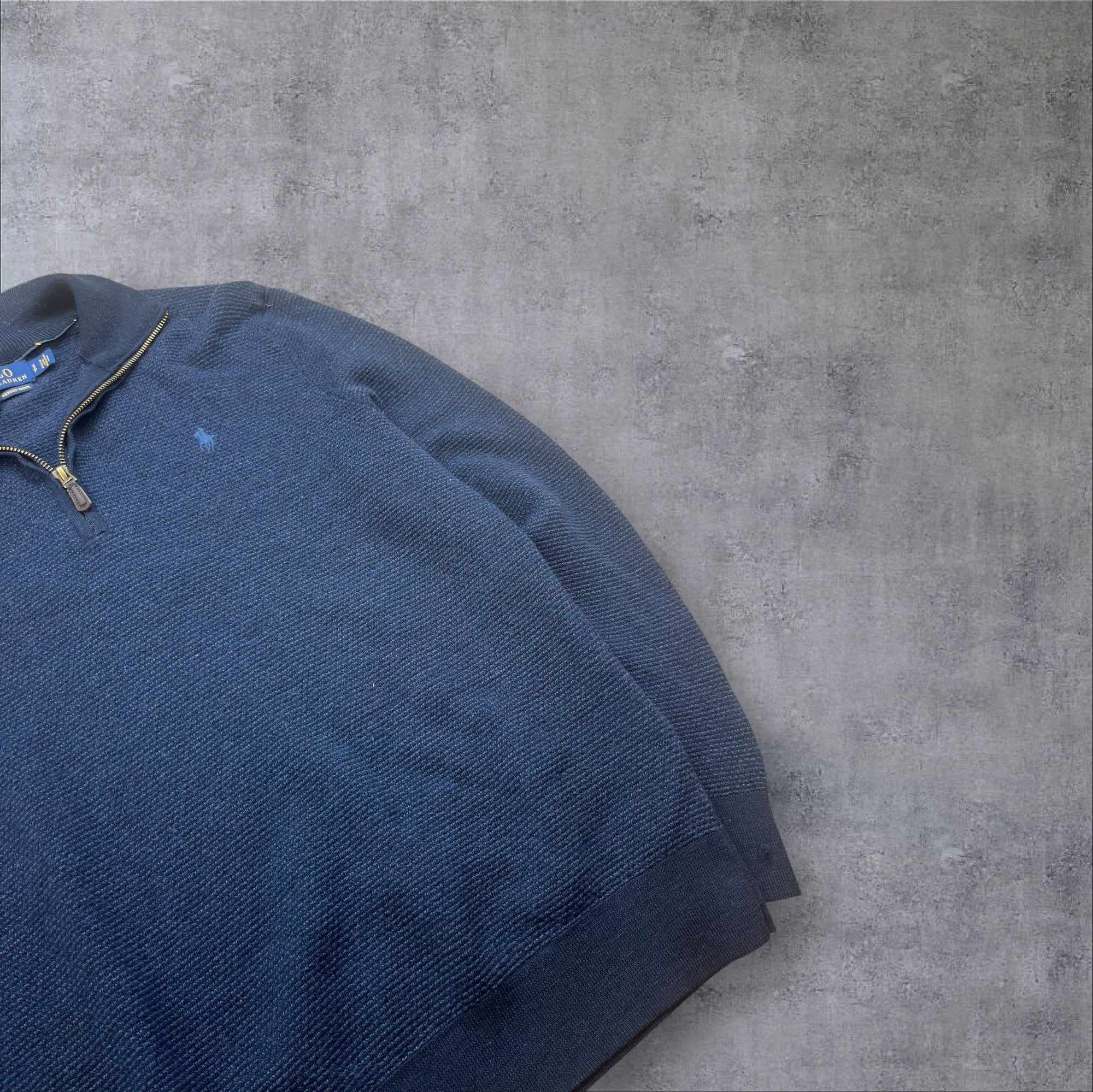 POLO RALPH LAUREN - Blue/Navy Quarter Zip