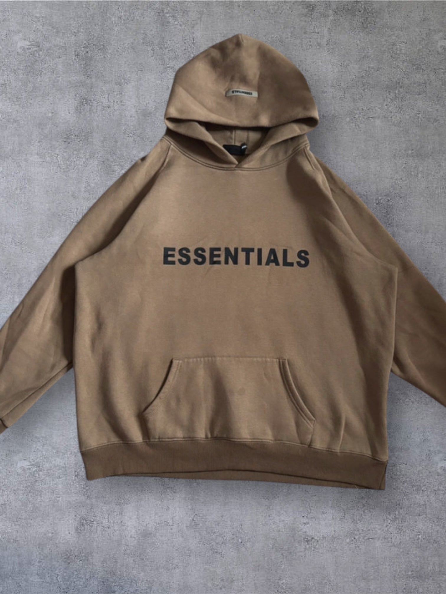 Essentials Fear of God Hoodie – Brown (Size XL)