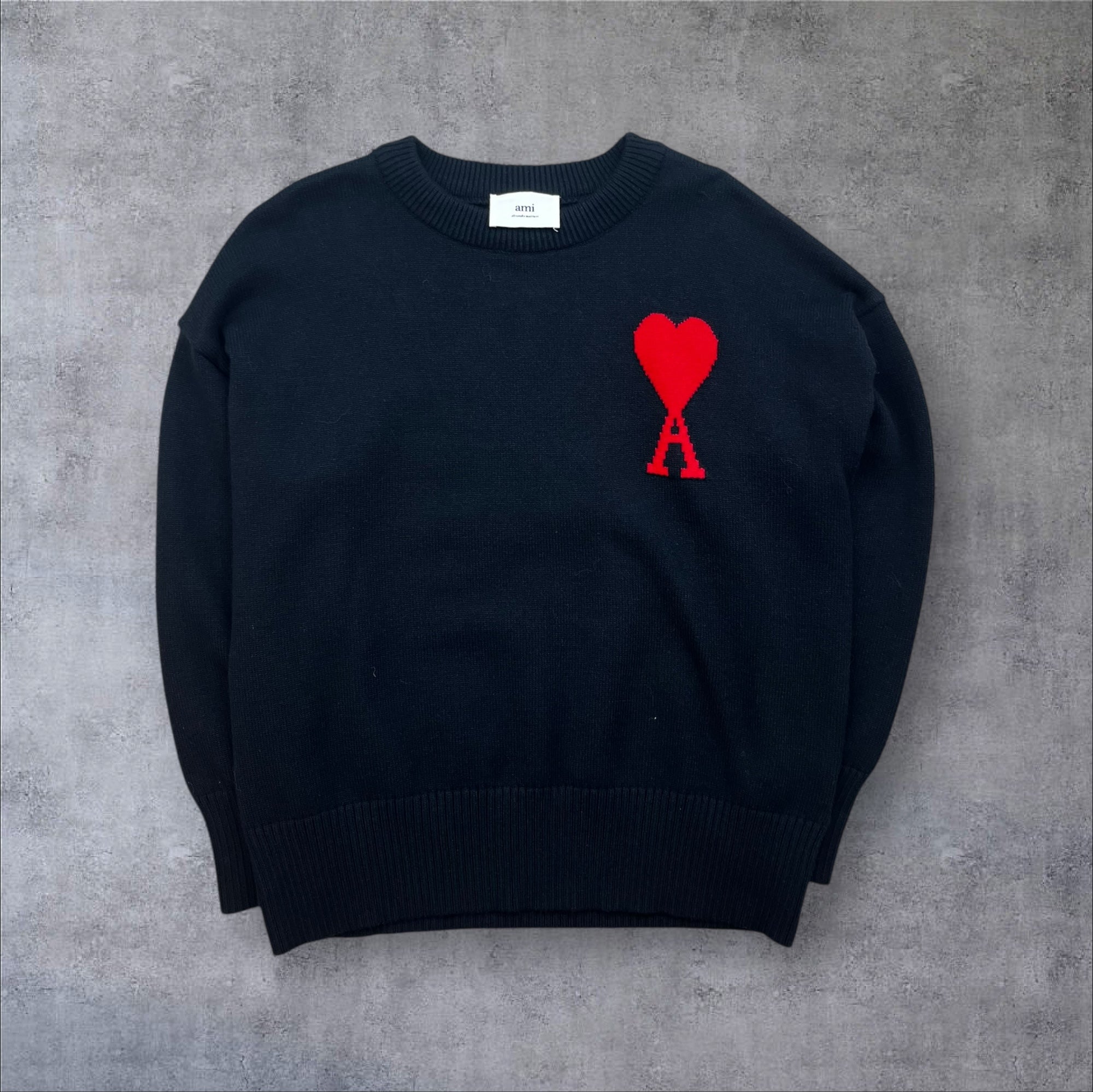 AMI Paris Ami De Coeur Wool Jumper