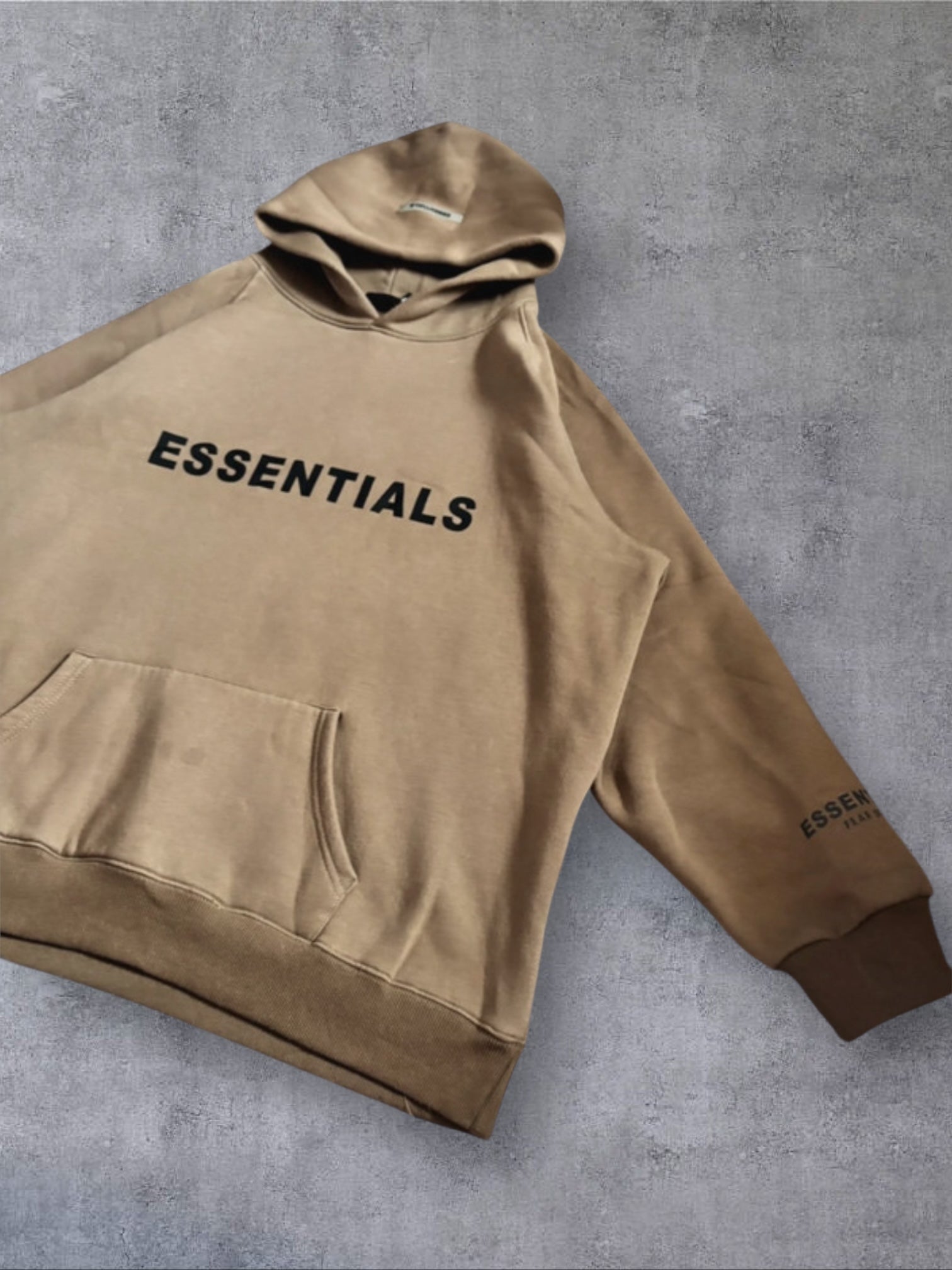 Essentials Fear of God Hoodie – Brown (Size XL)
