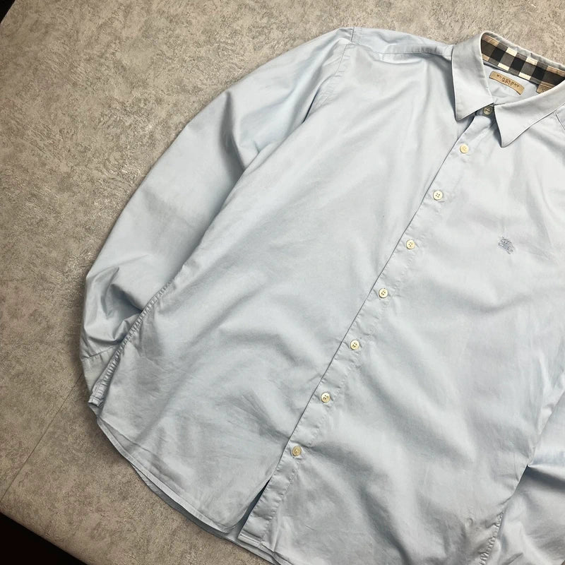 Burberry Button Up Collared Shirt