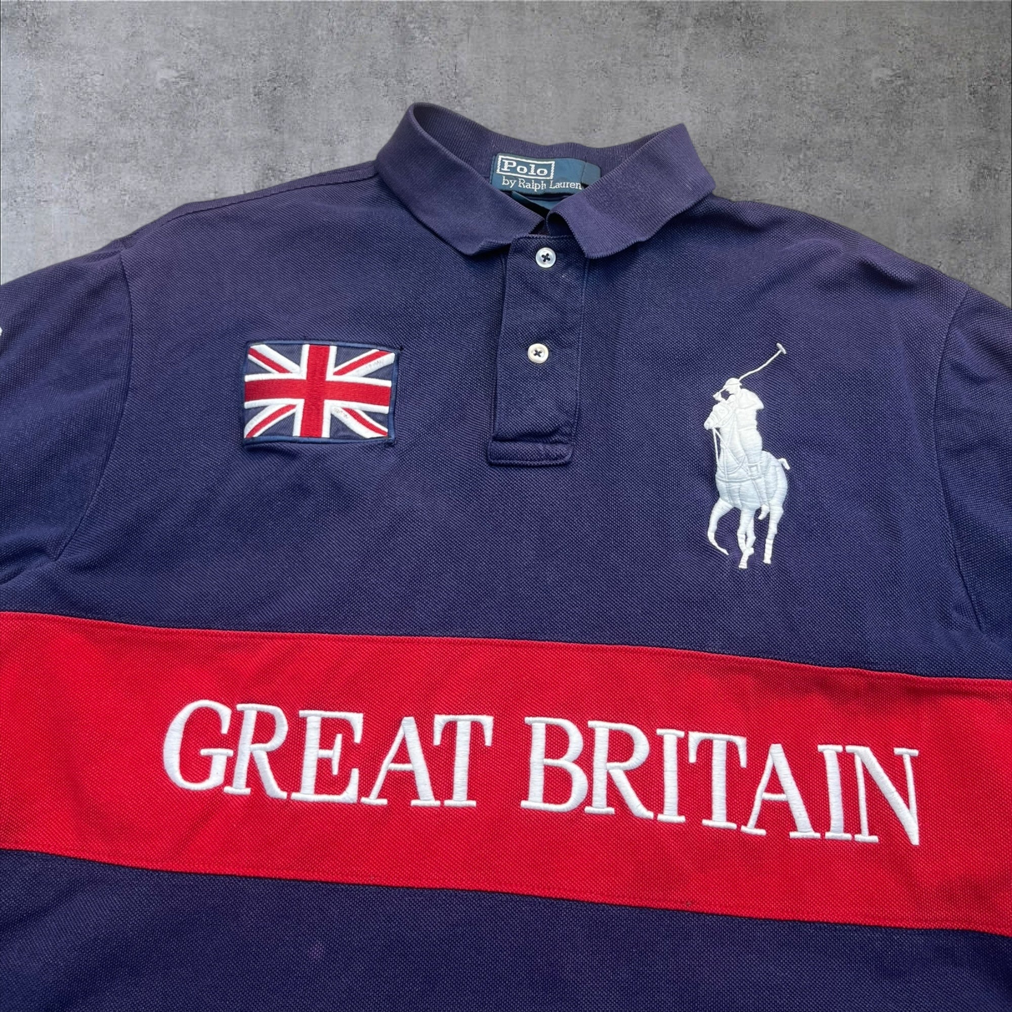 Polo Ralph Lauren “Great Britain” chief Keef Polo shirt