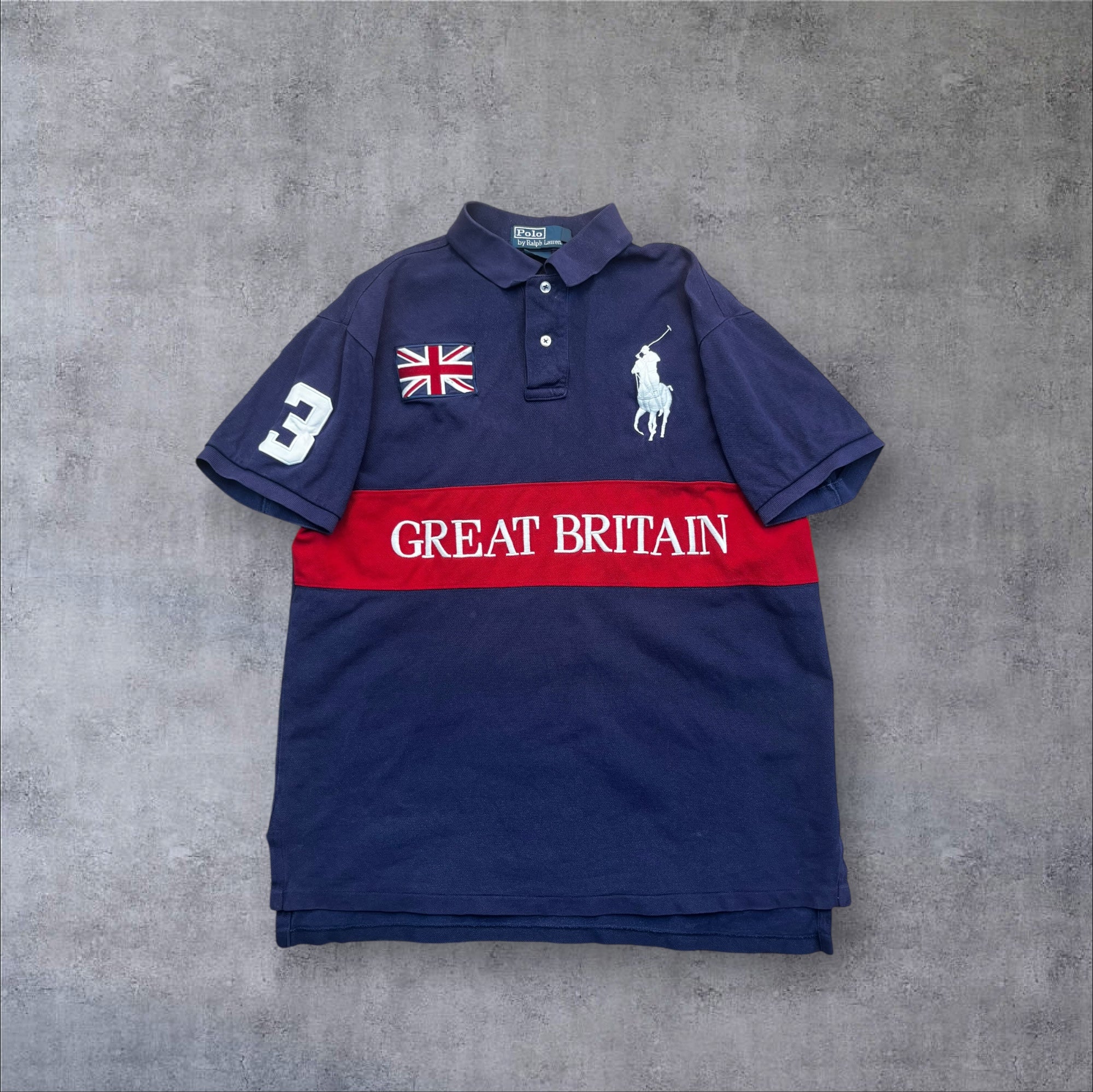 Polo Ralph Lauren “Great Britain” chief Keef Polo shirt