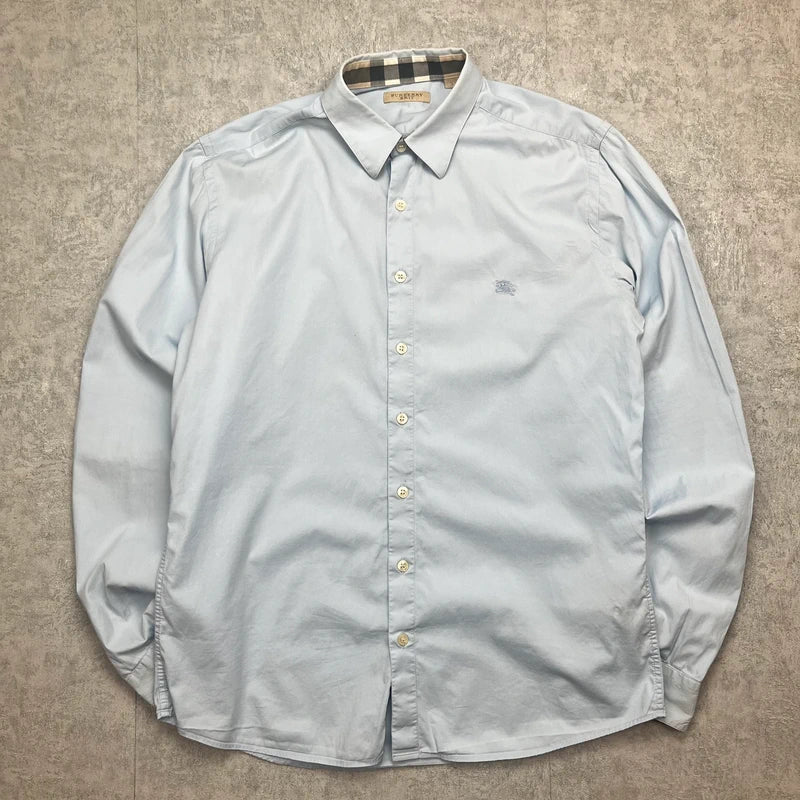 Burberry Button Up Collared Shirt