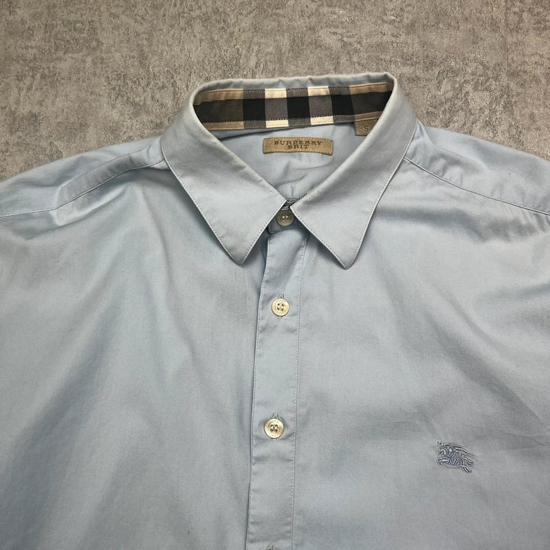 Burberry Button Up Collared Shirt