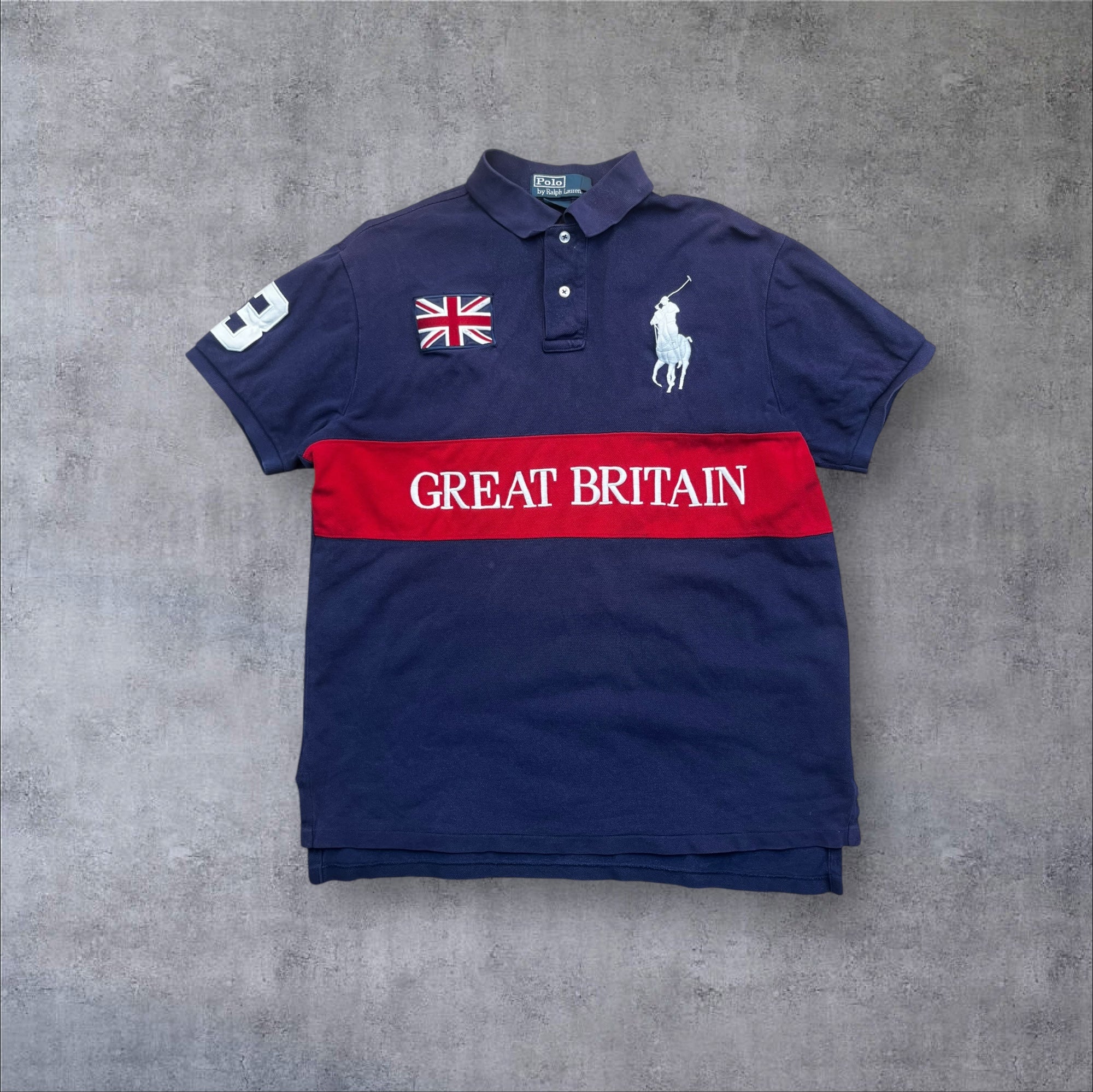 Polo Ralph Lauren “Great Britain” chief Keef Polo shirt