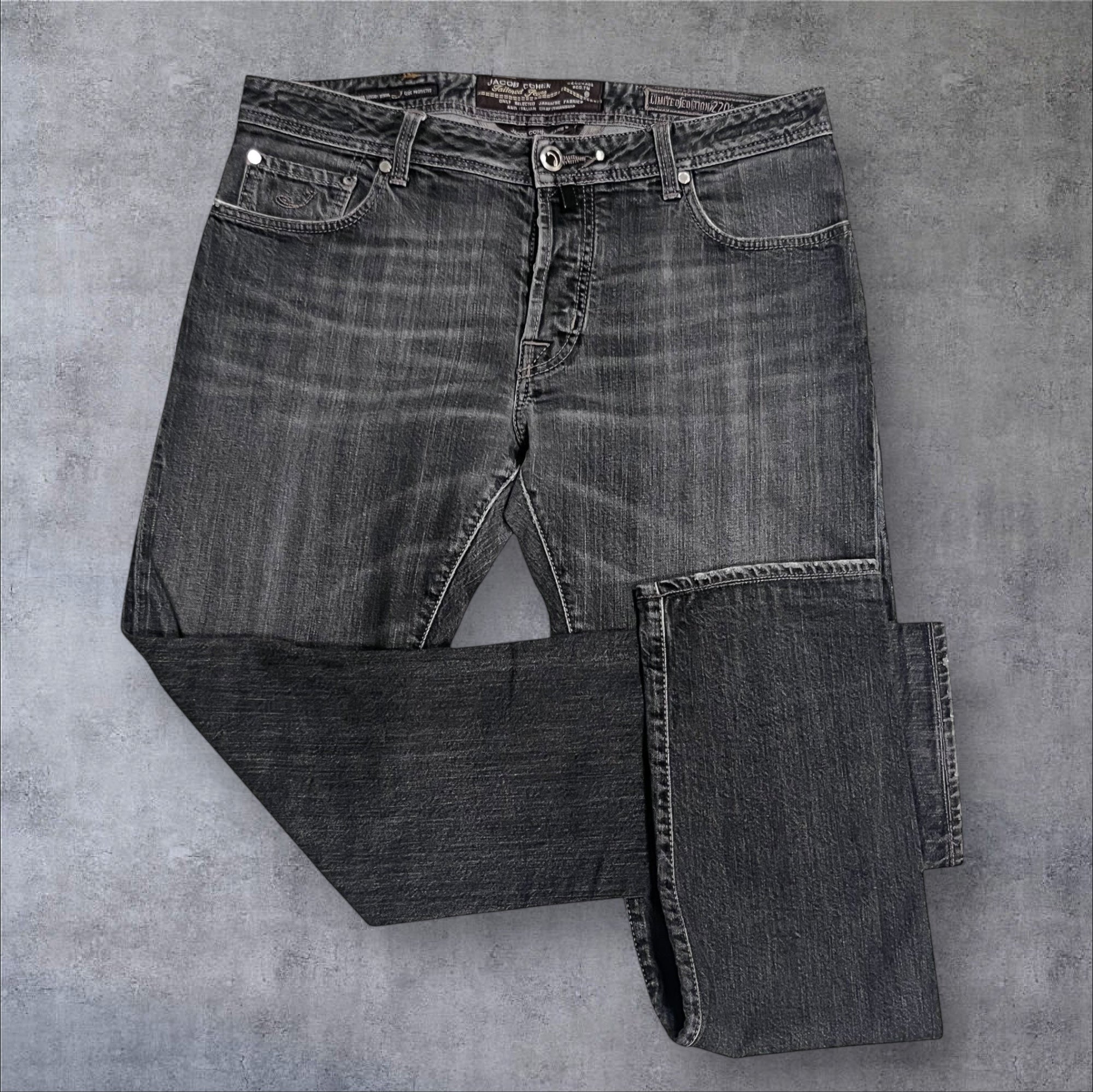 New Jacob Cohen - Black Jeans LIMITED EDITION 1/262