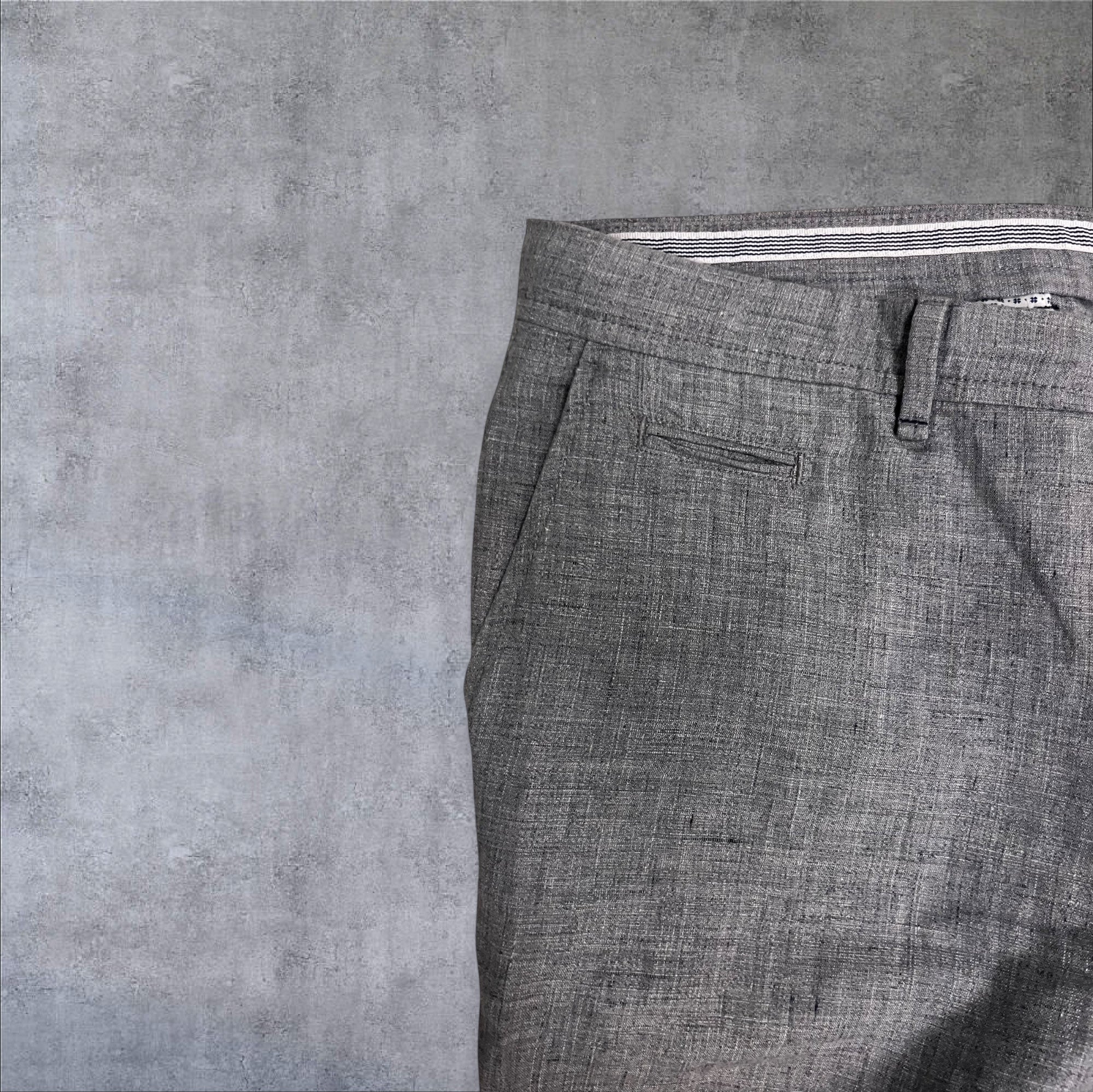 Massimo Dutti Pure Linen Trousers