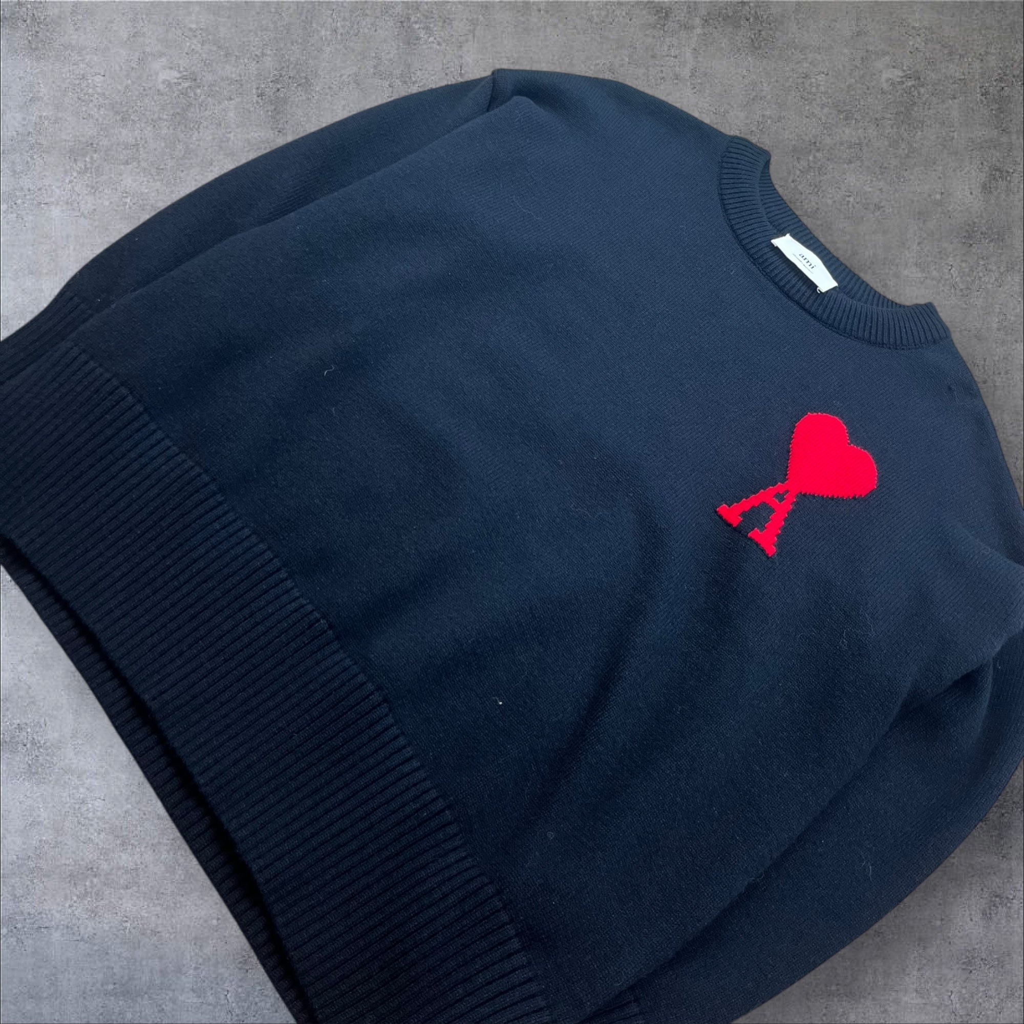 AMI Paris Ami De Coeur Wool Jumper