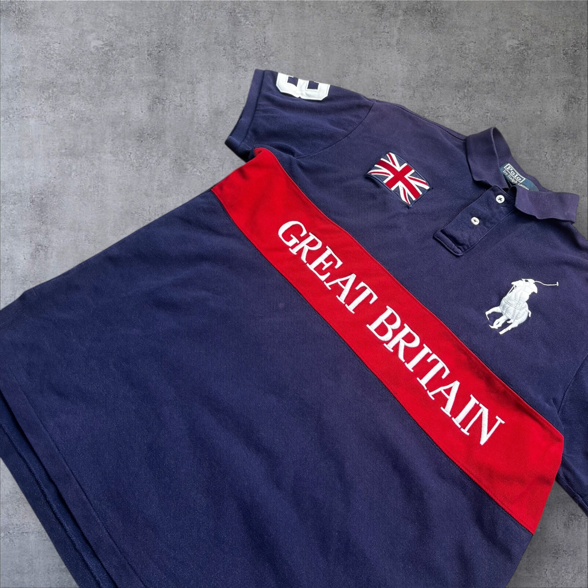 Polo Ralph Lauren “Great Britain” chief Keef Polo shirt