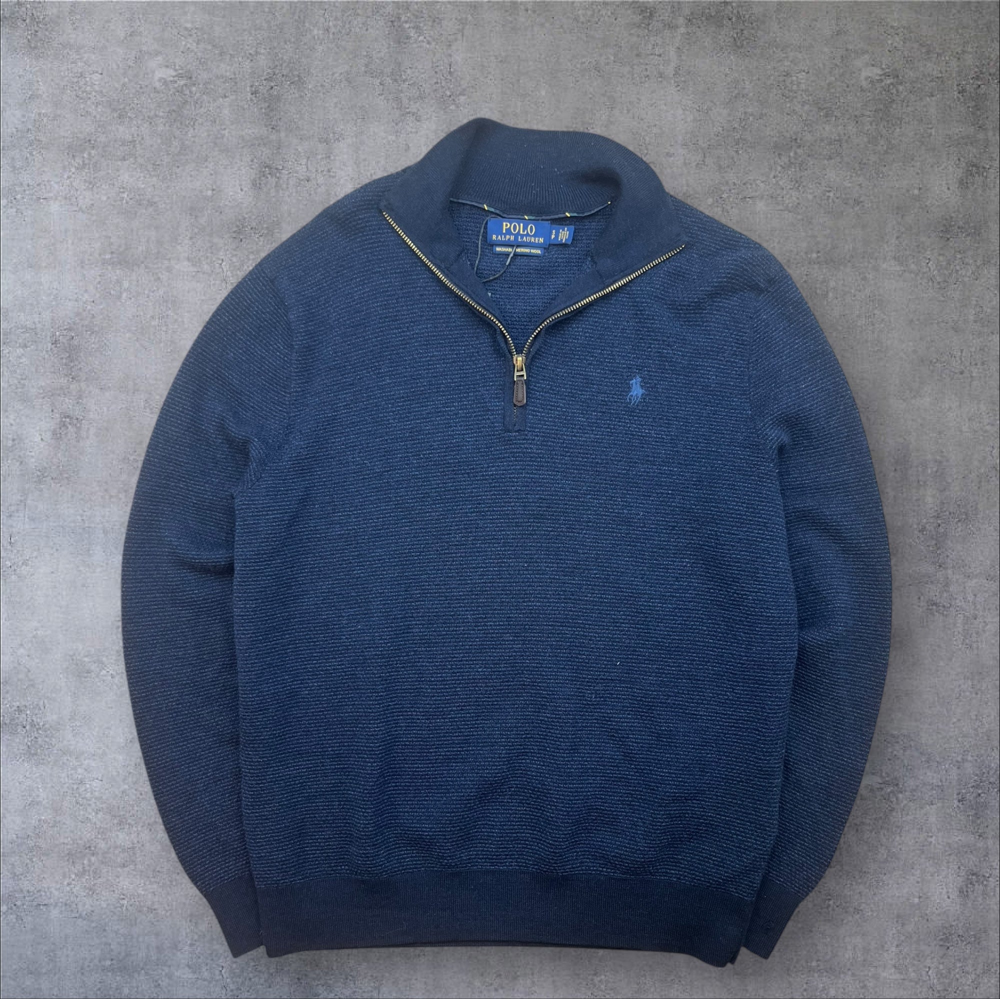 POLO RALPH LAUREN - Blue/Navy Quarter Zip
