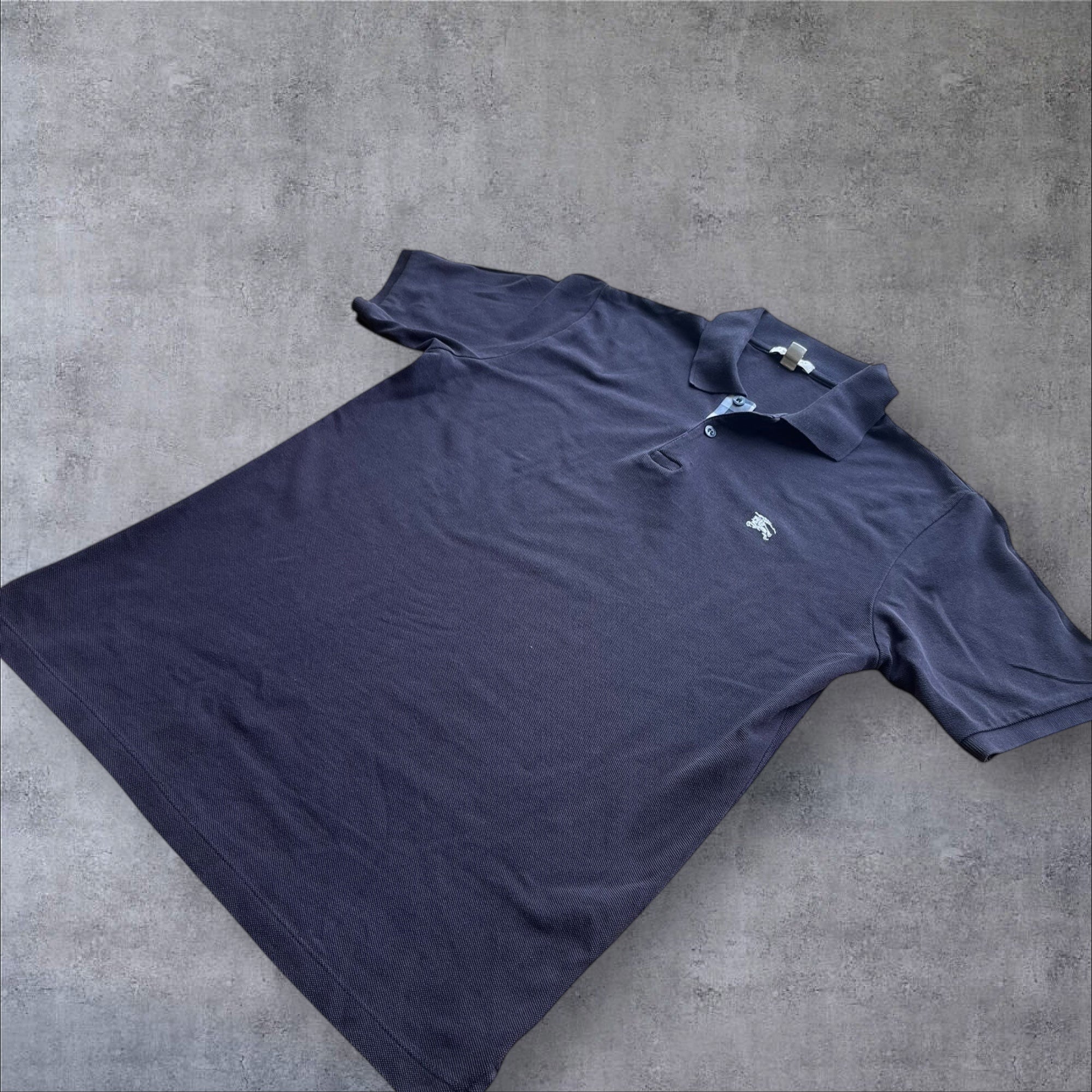 Grey Burberry collared slim fit Shirt