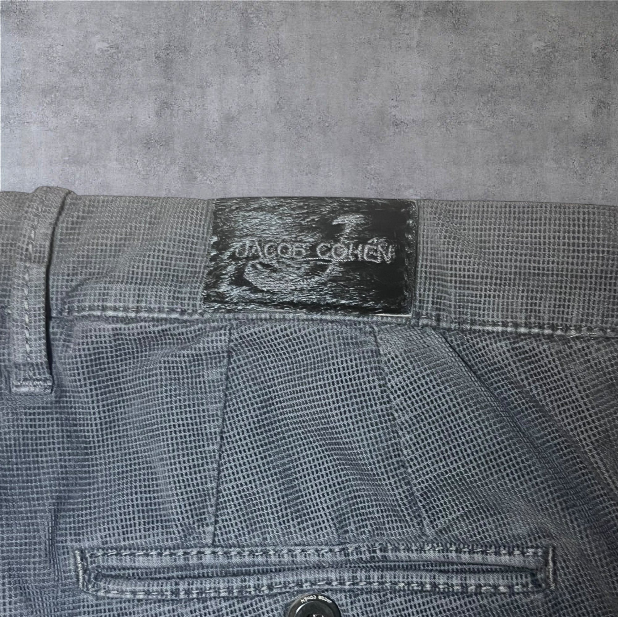 Jacob Cohen - Grey slim fit low rise trousers